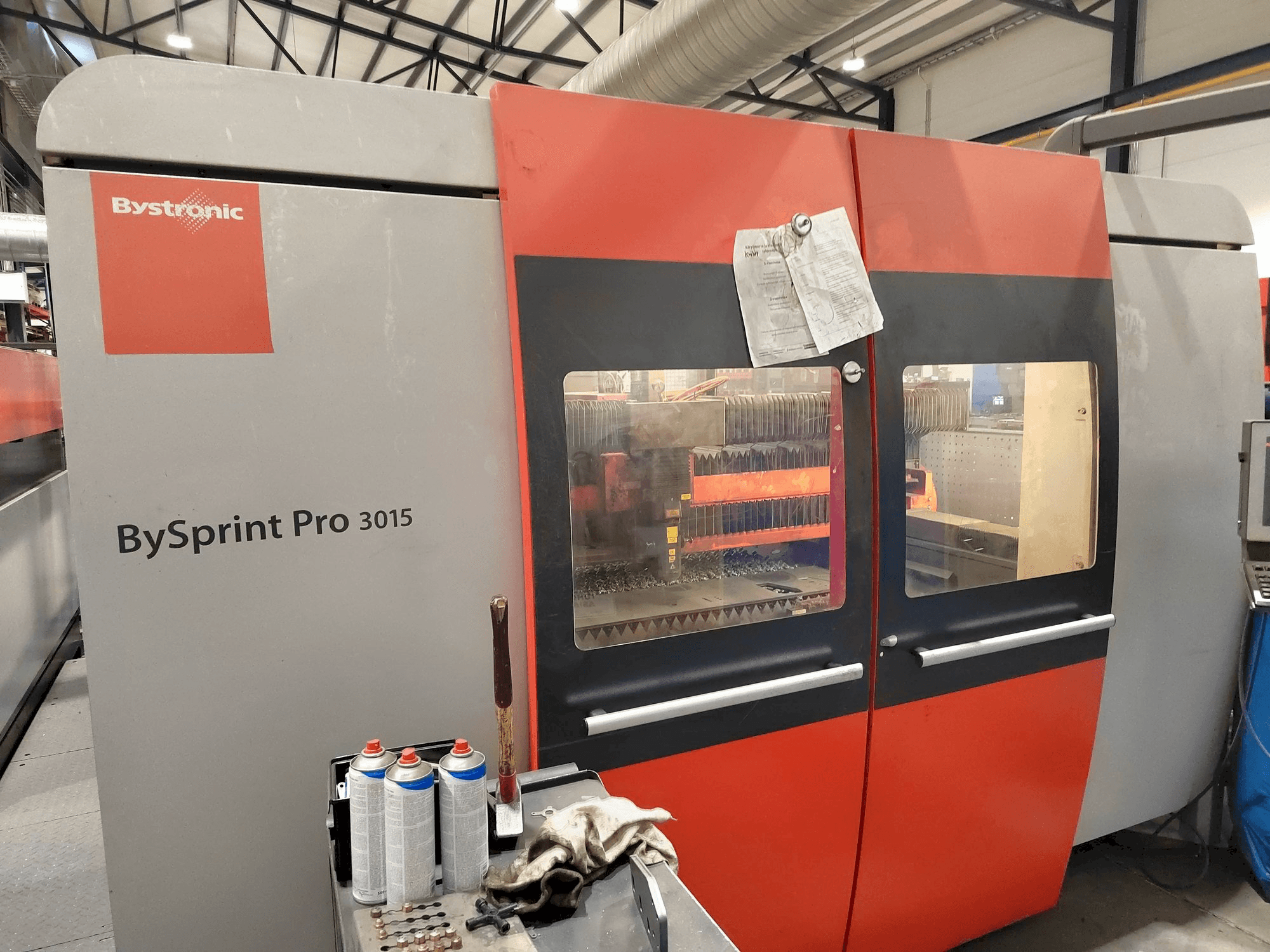 Вид станка Bystronic Bysprint Pro 3015 спереди