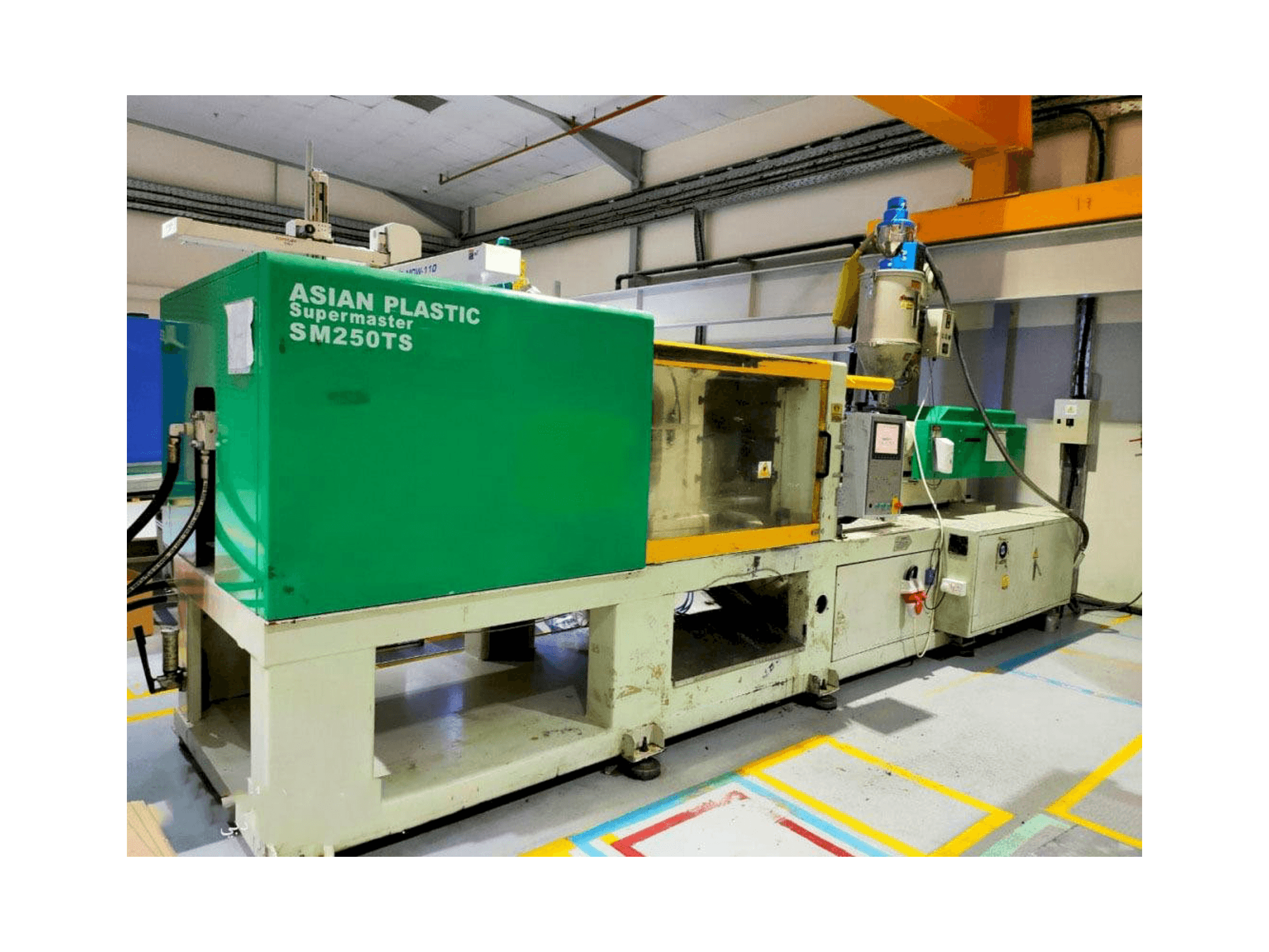 Вид станка Supermaster SM 250 TS спереди