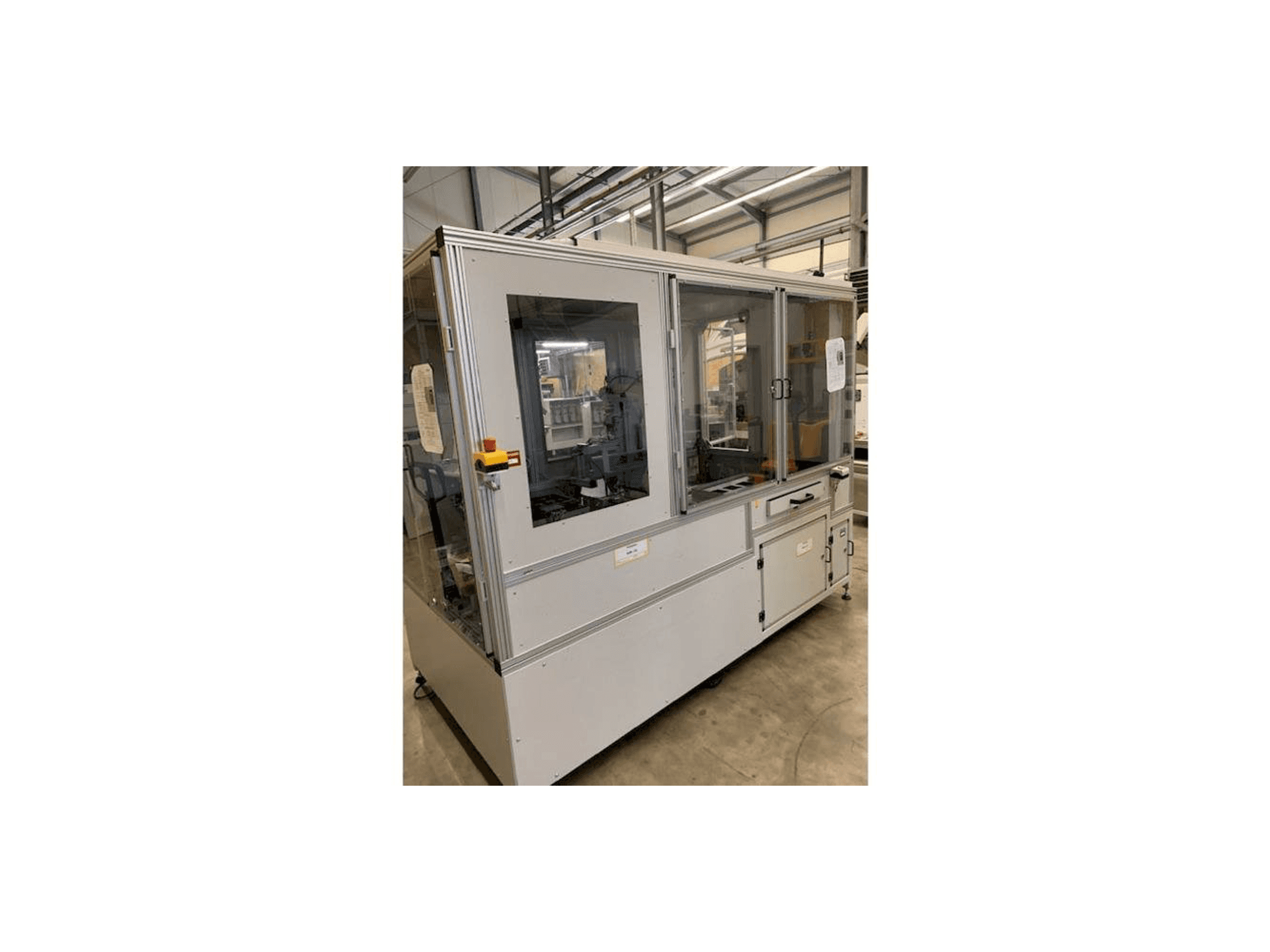 Вид станка с SEHO Robot cell sorting station правой стороны