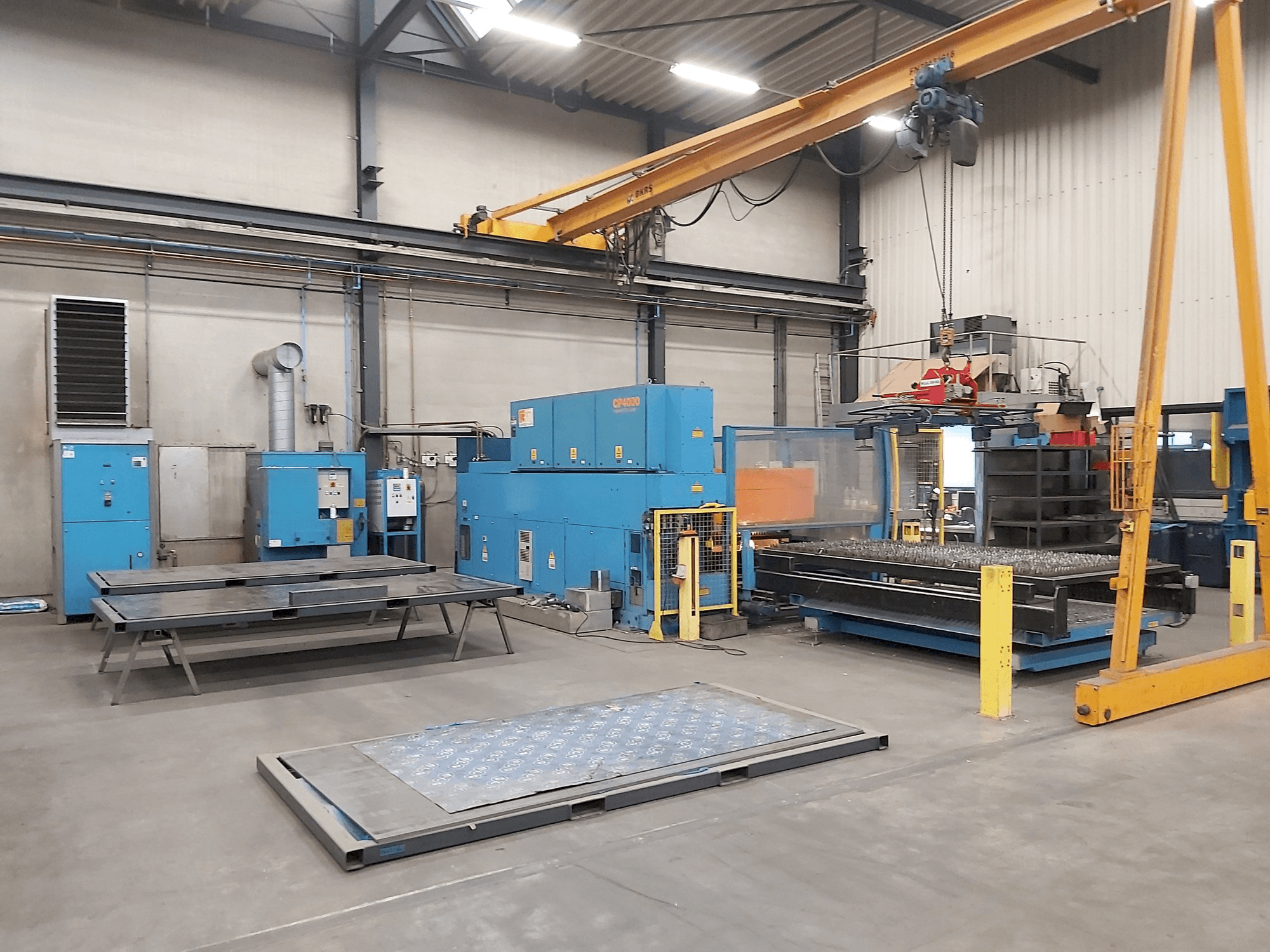 Вид станка Prima Power Platino 1530 4,0kW CO2 спереди