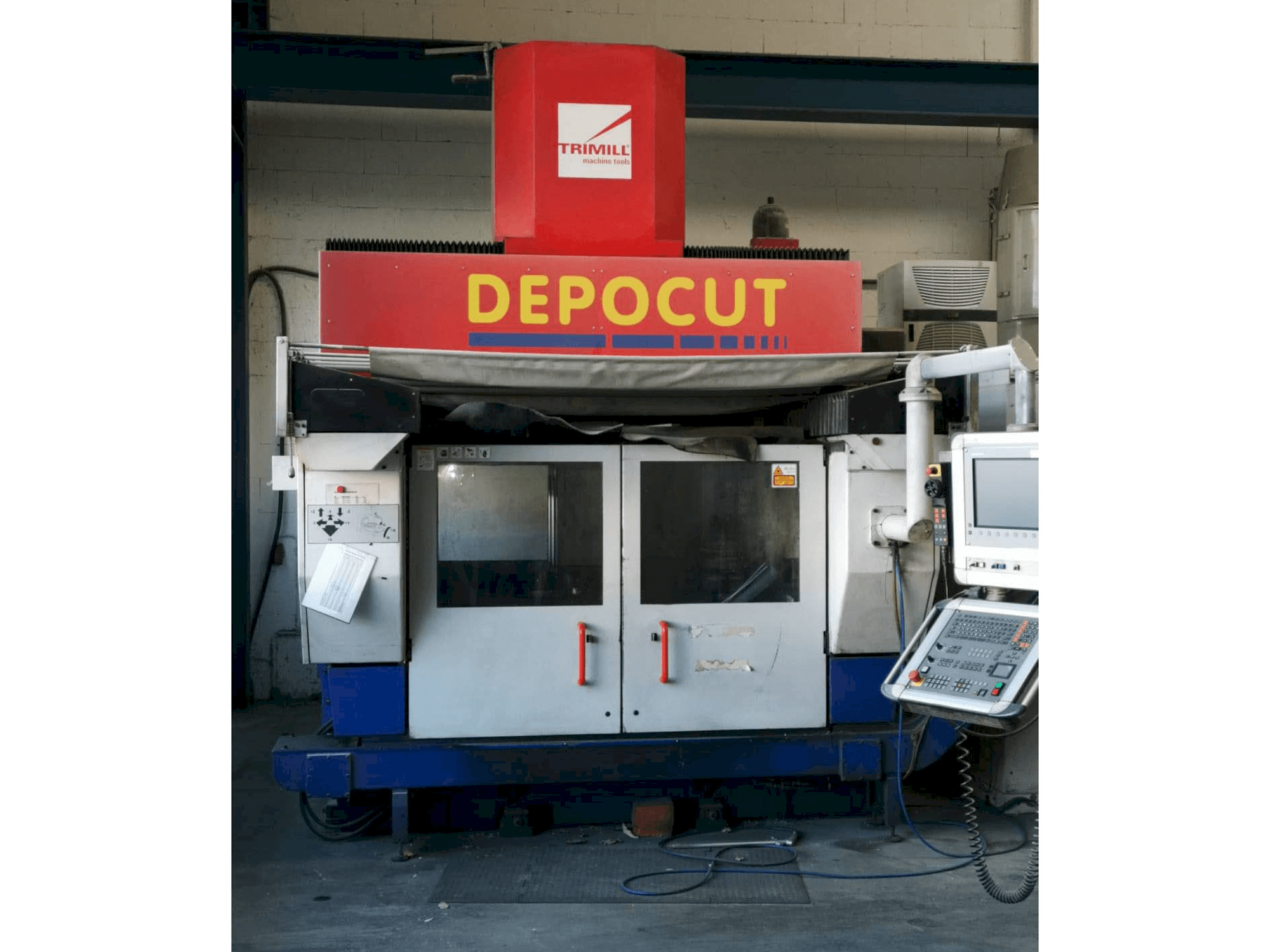 Вид станка TRIMILL DEPOCUT 2012 спереди