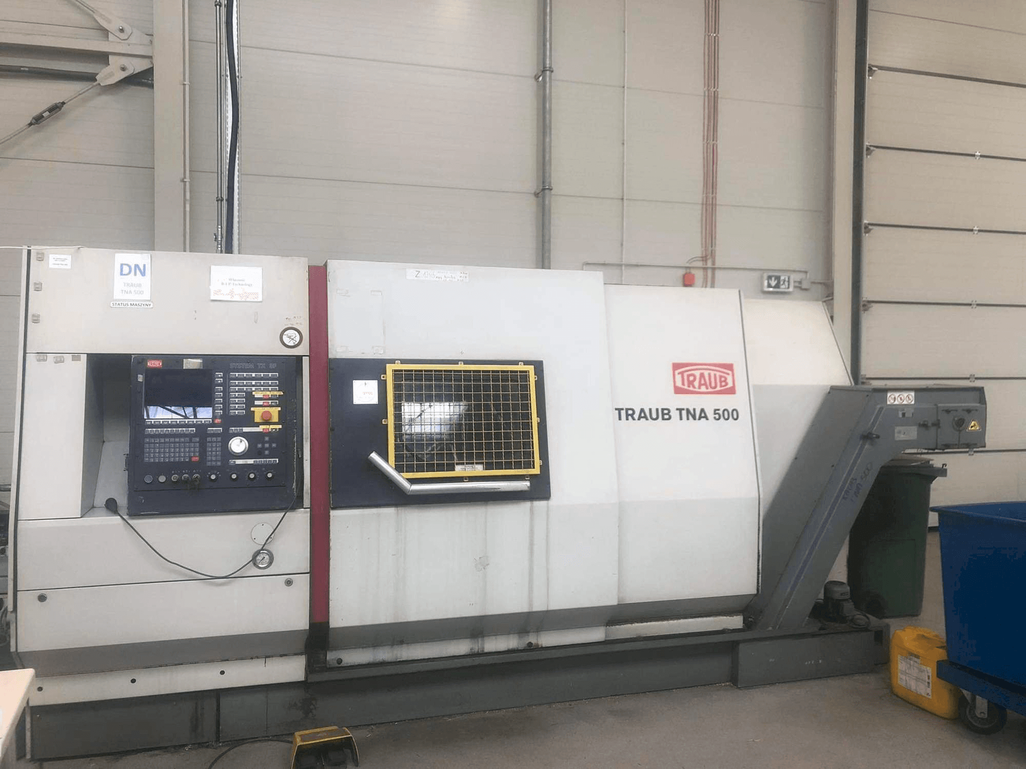 Вид станка TRAUB TNA 500/600 спереди