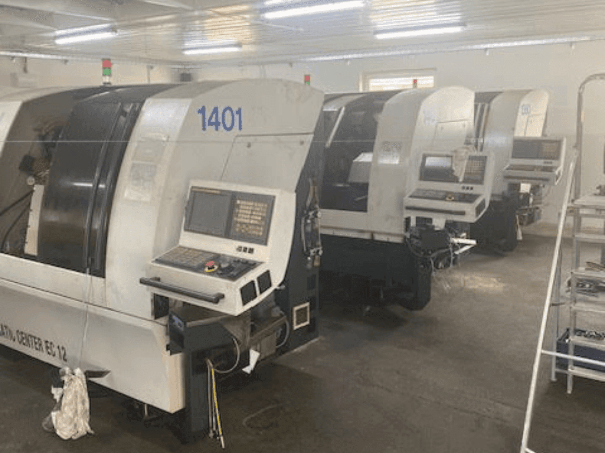 Вид станка ESCO Escomatic EC12 спереди