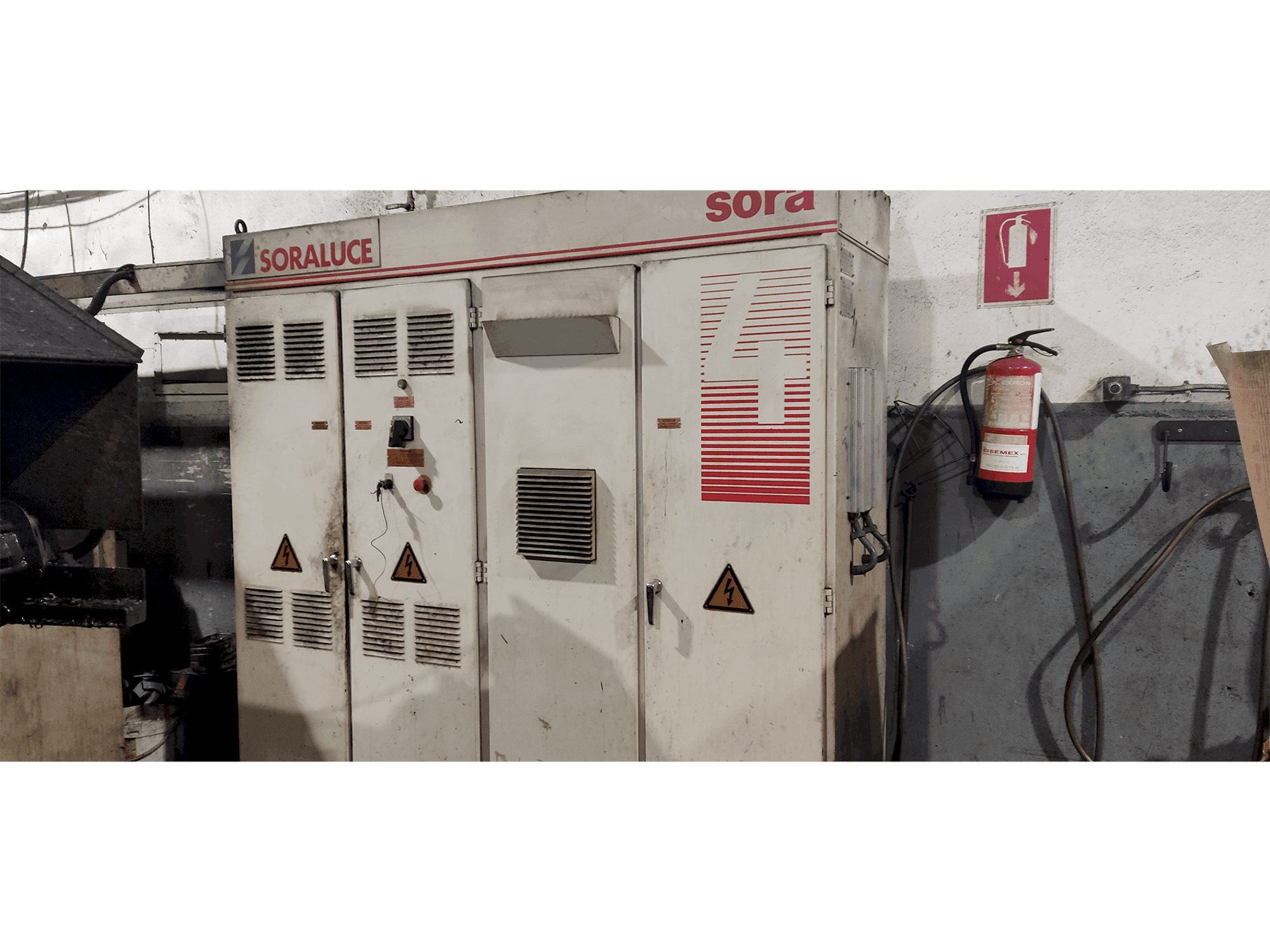 Вид станка Soraluce SORA 4 спереди