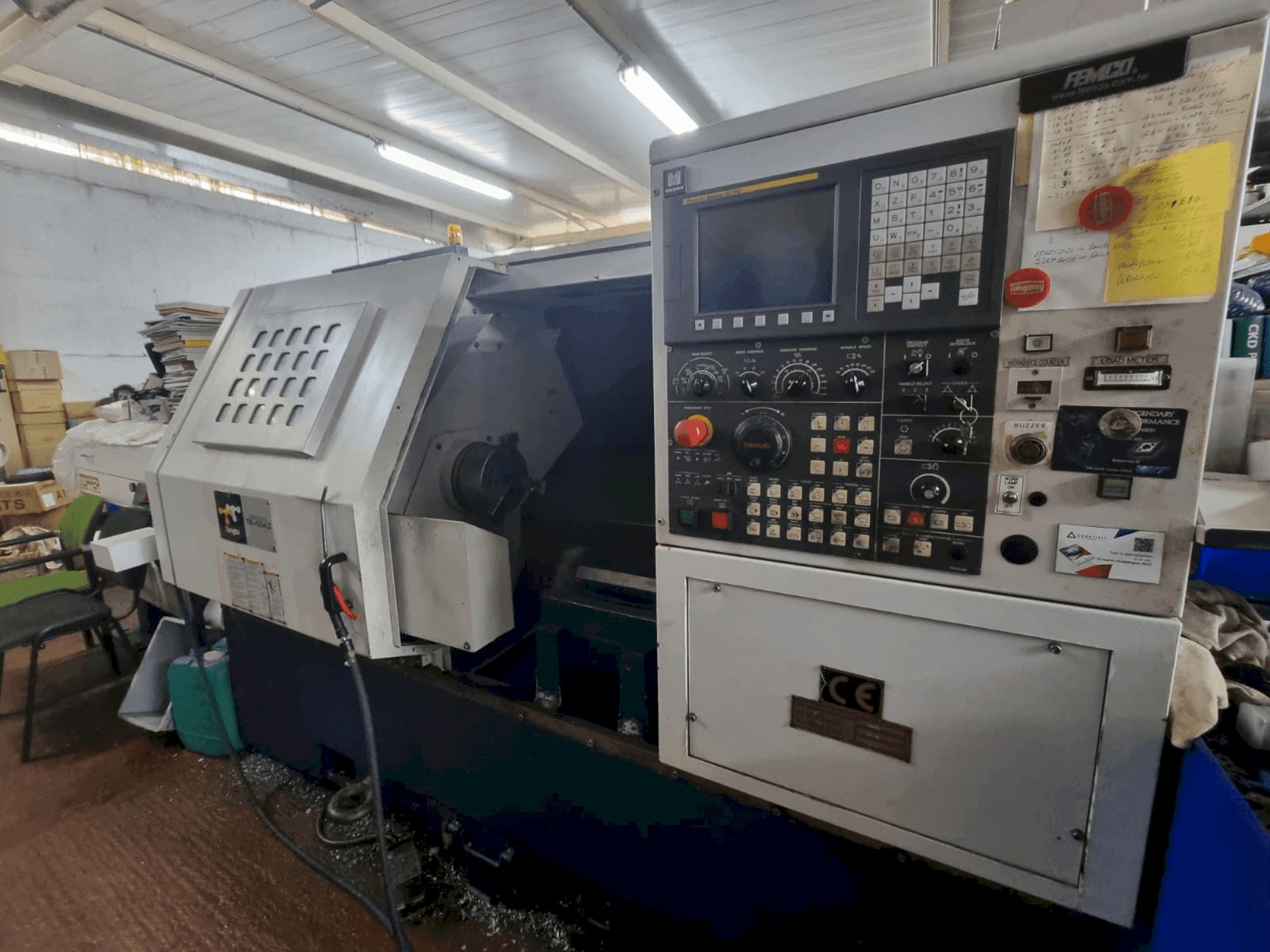 Вид станка Tongtai TNL-100 AL спереди