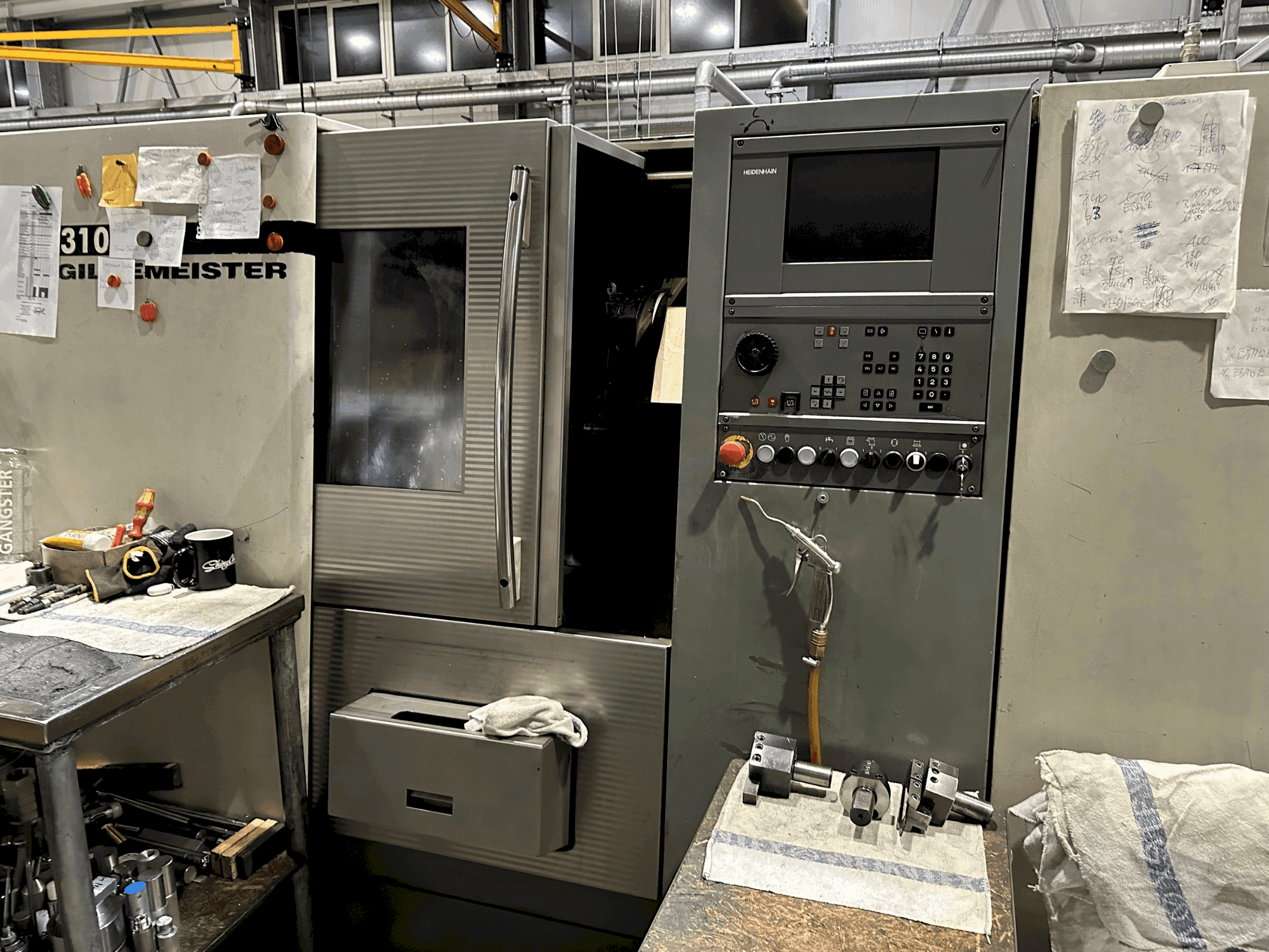 Вид станка Gildemeister CTX 310 спереди