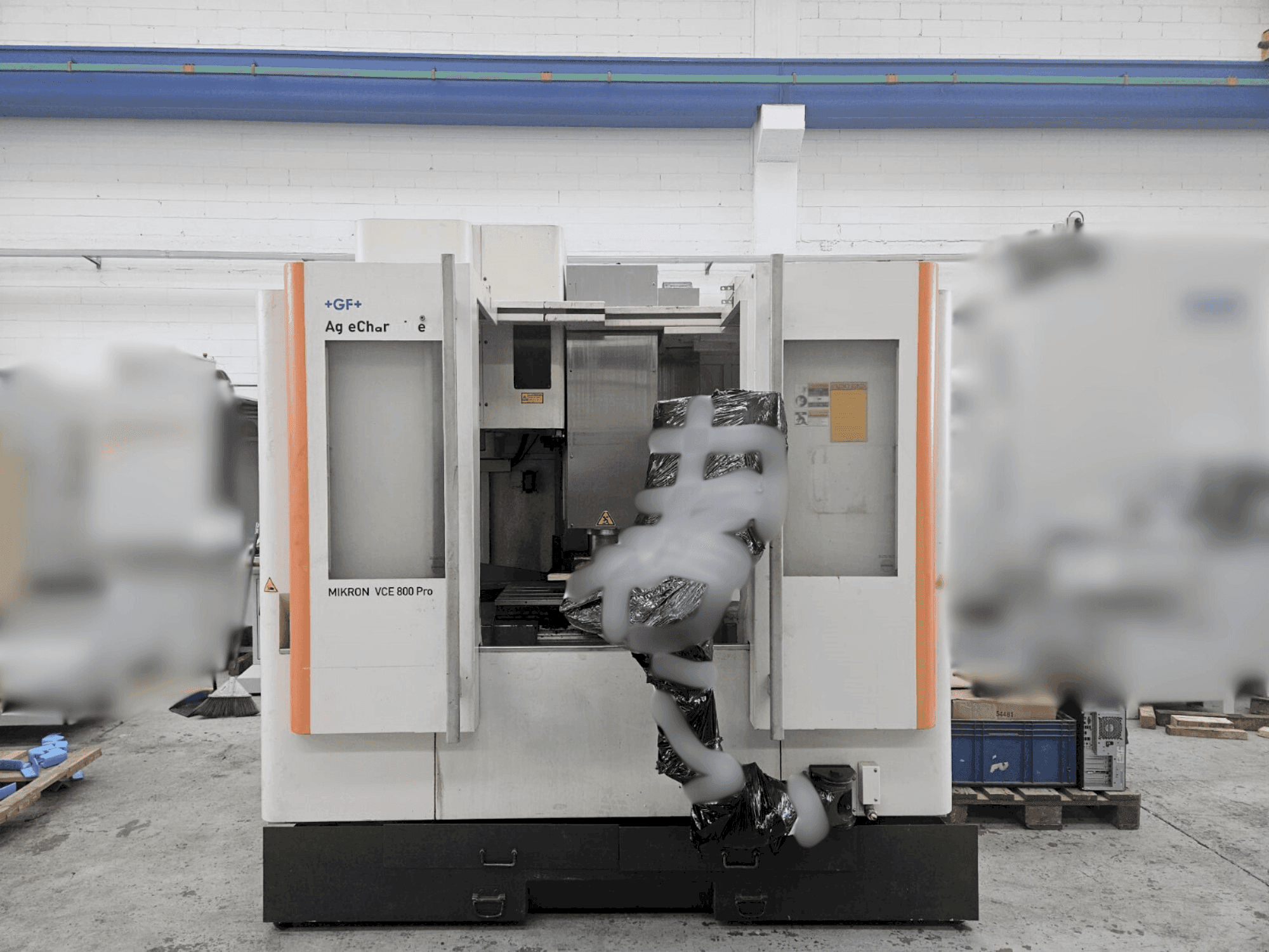 Вид станка +GF+ AGIE CHARMILLES VCE 800 PRO спереди