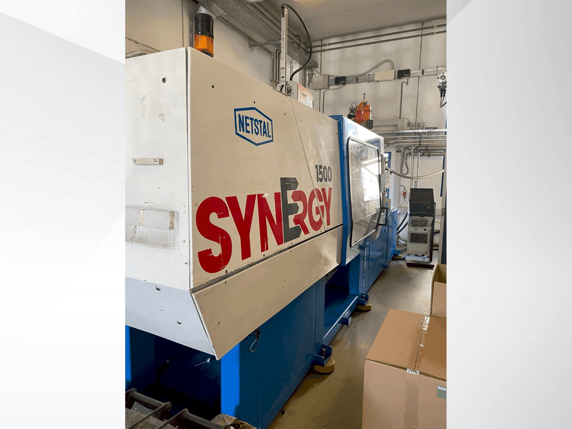 Вид станка Netstal S-1500-900 спереди