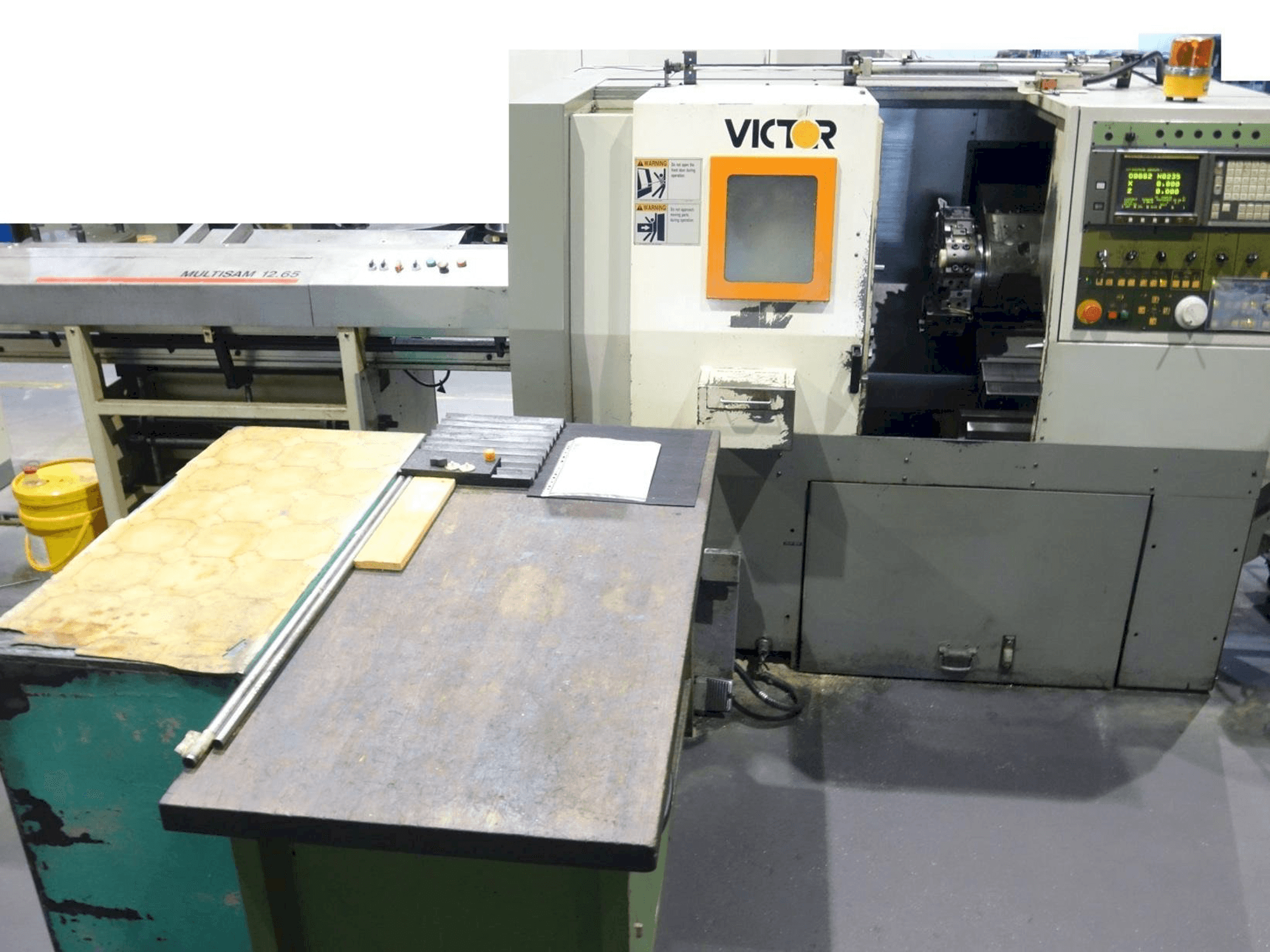 Вид станка Victor V Turn plus 15 (1996) спереди