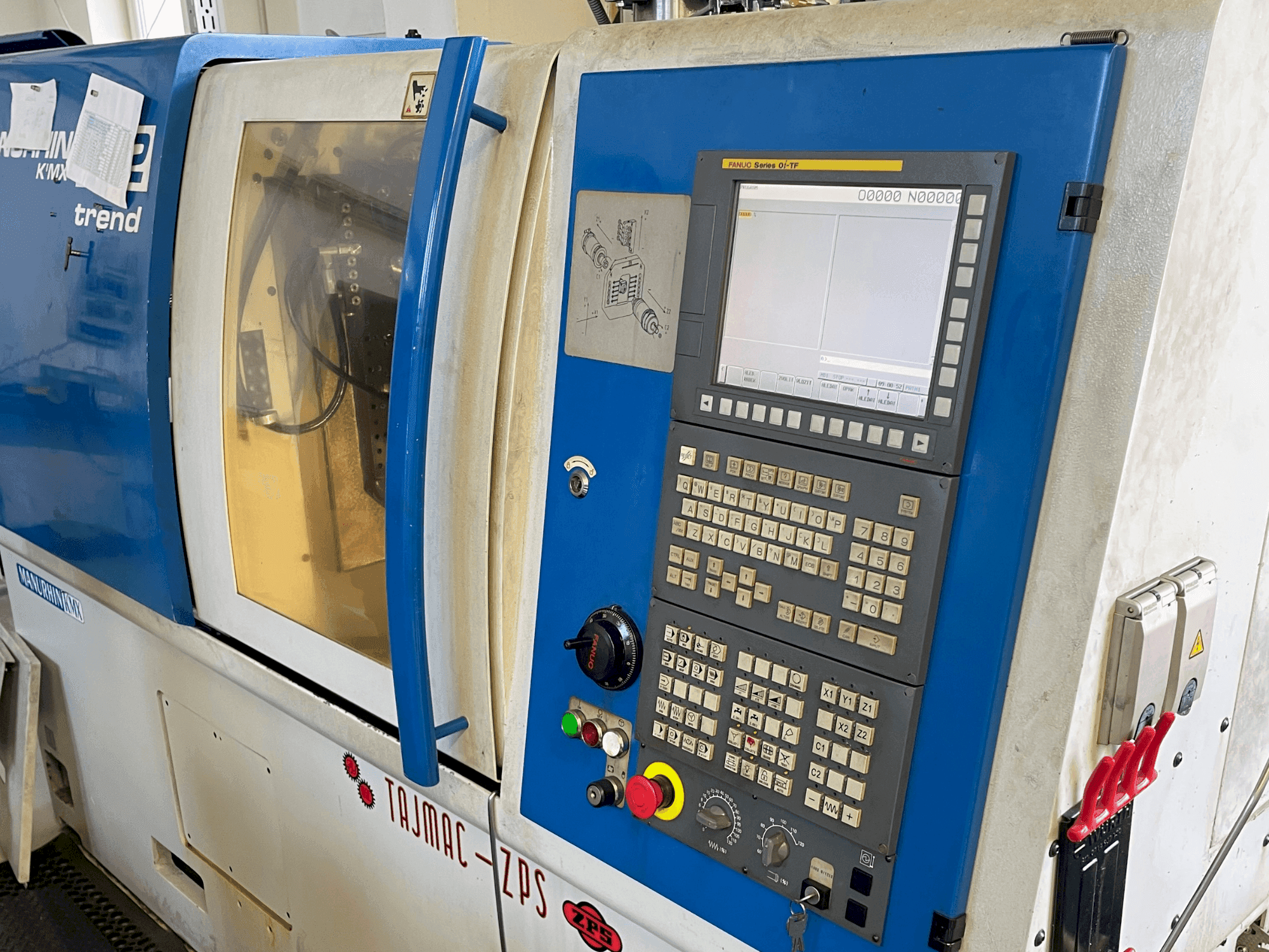 Вид станка Manurhin K'MX 532 TREND спереди