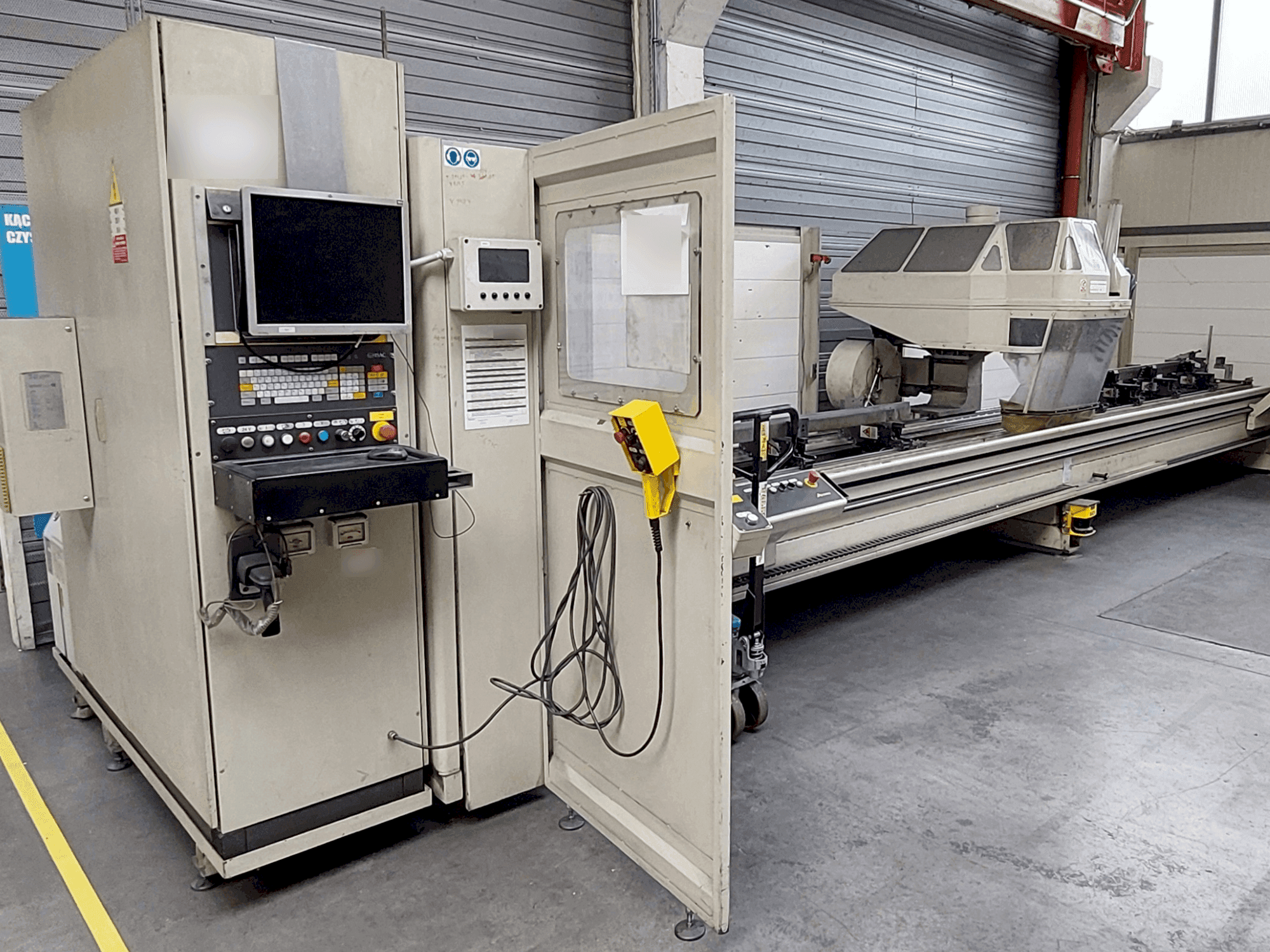 Вид станка Emmegi PENDOLARE спереди