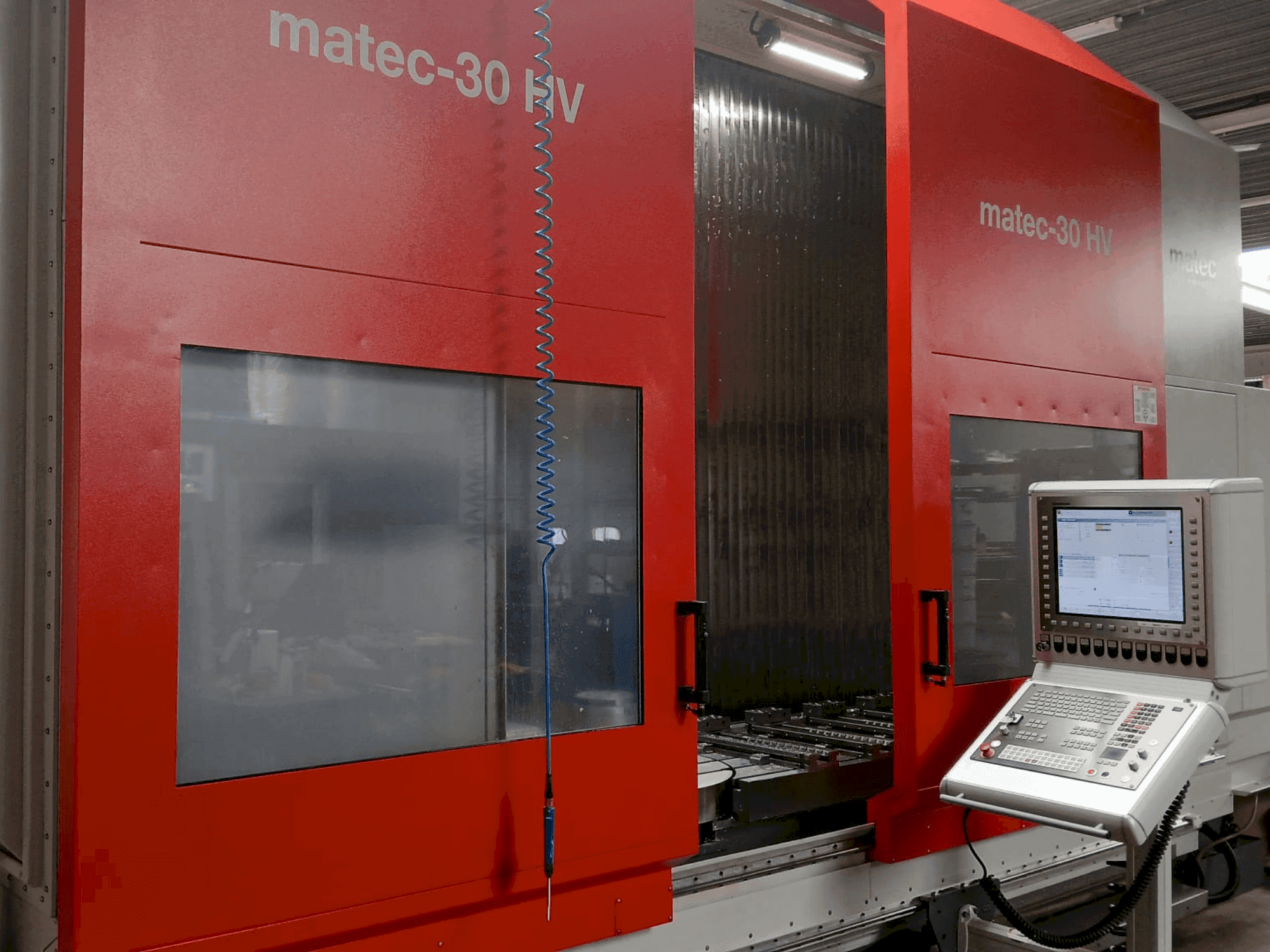 Вид станка Matec 30 HV спереди