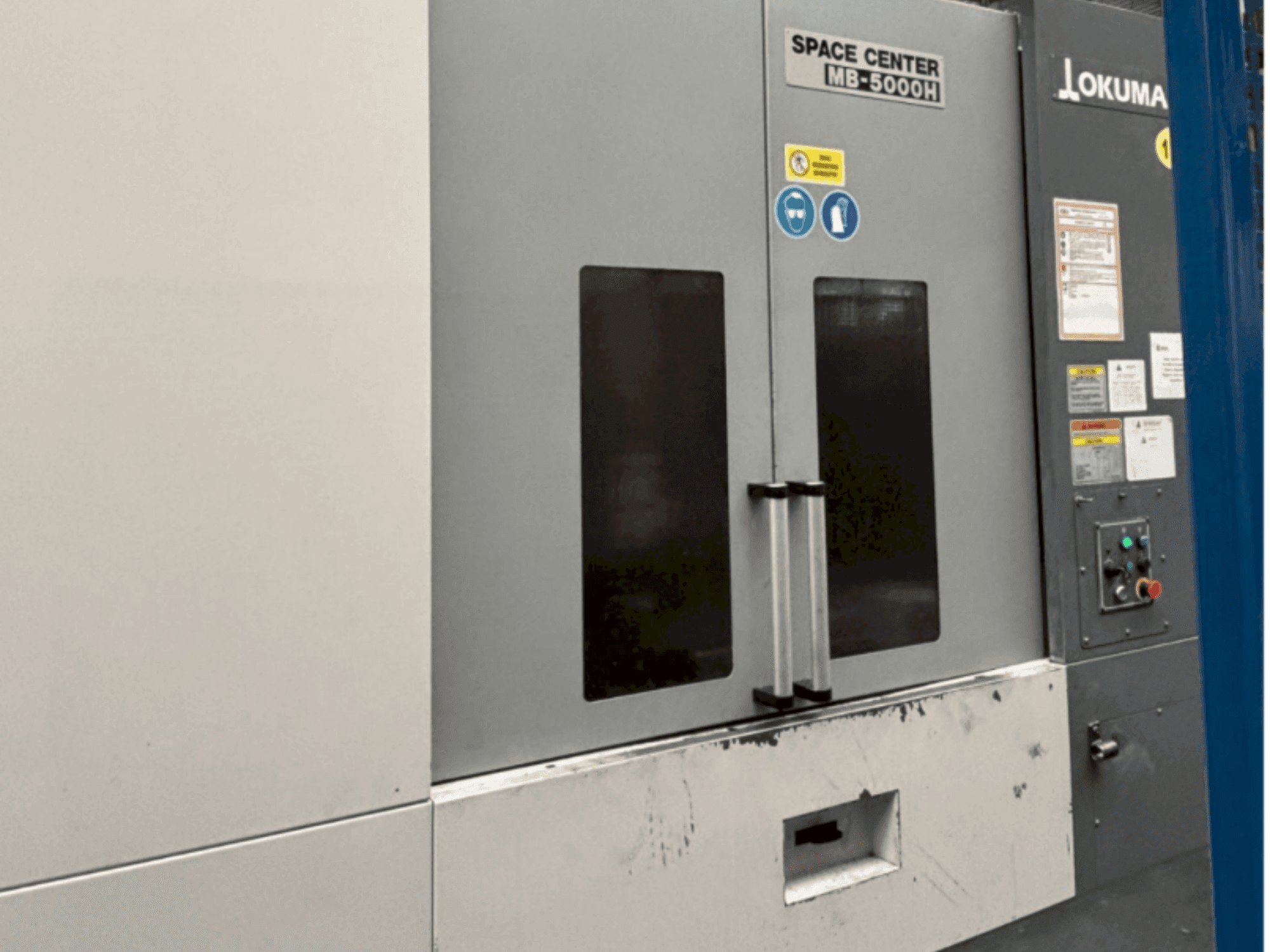 Вид станка Okuma MB 5000H спереди