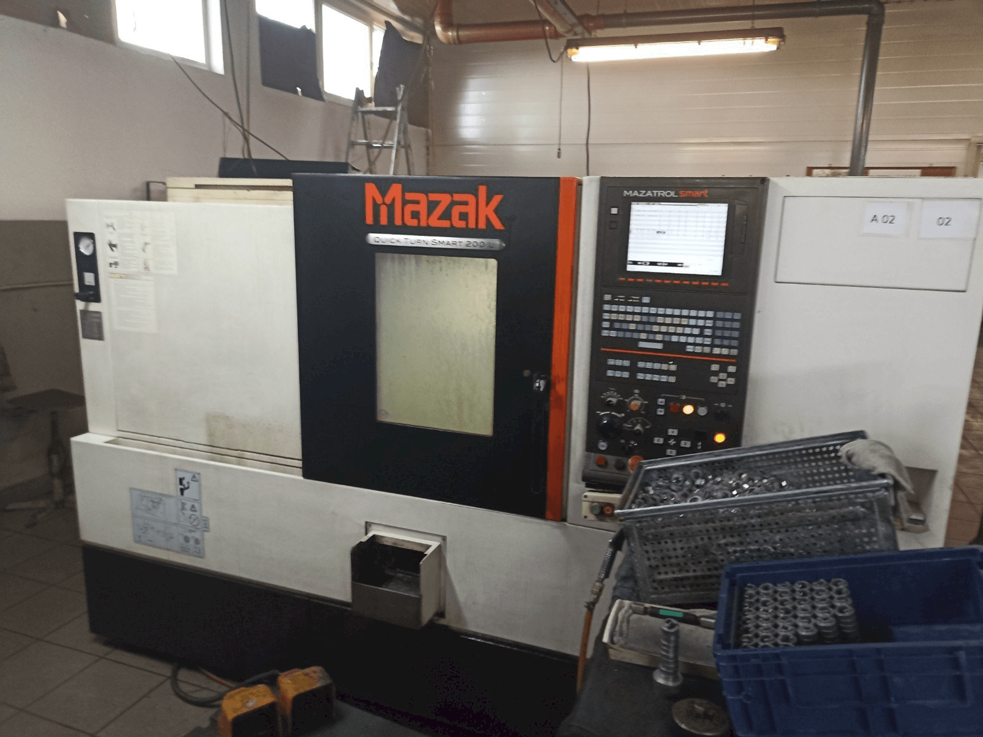 Вид станка Mazak Quick Turn Smart 200L спереди