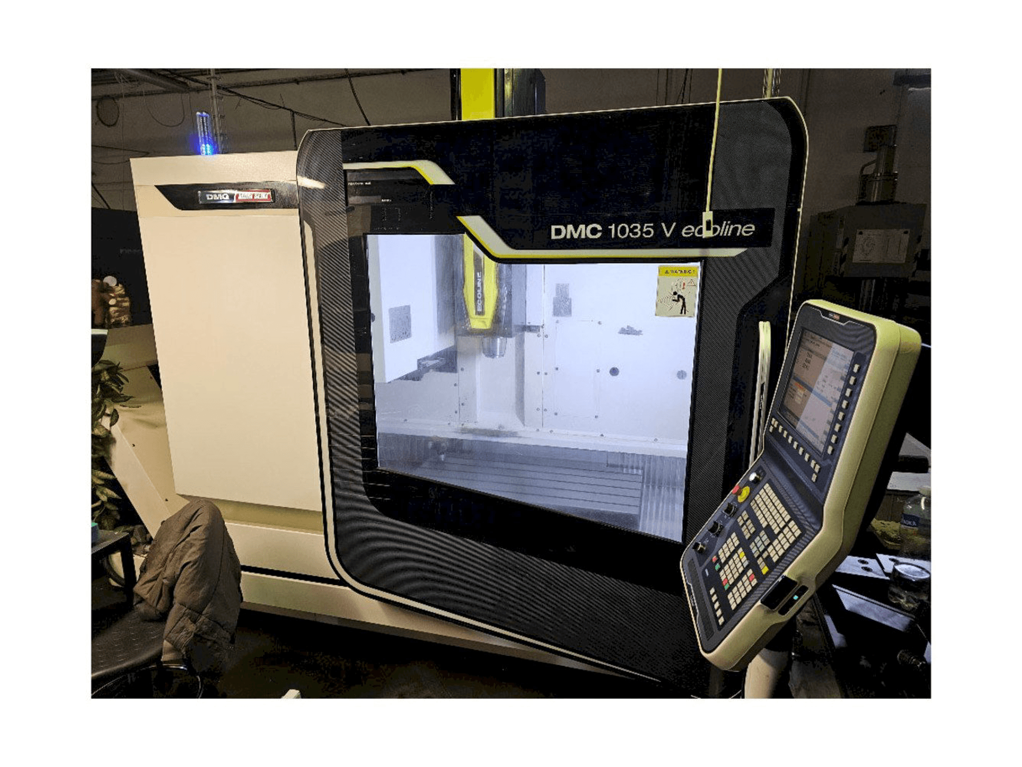 Вид станка DMG DMC 1035 V ecoline спереди