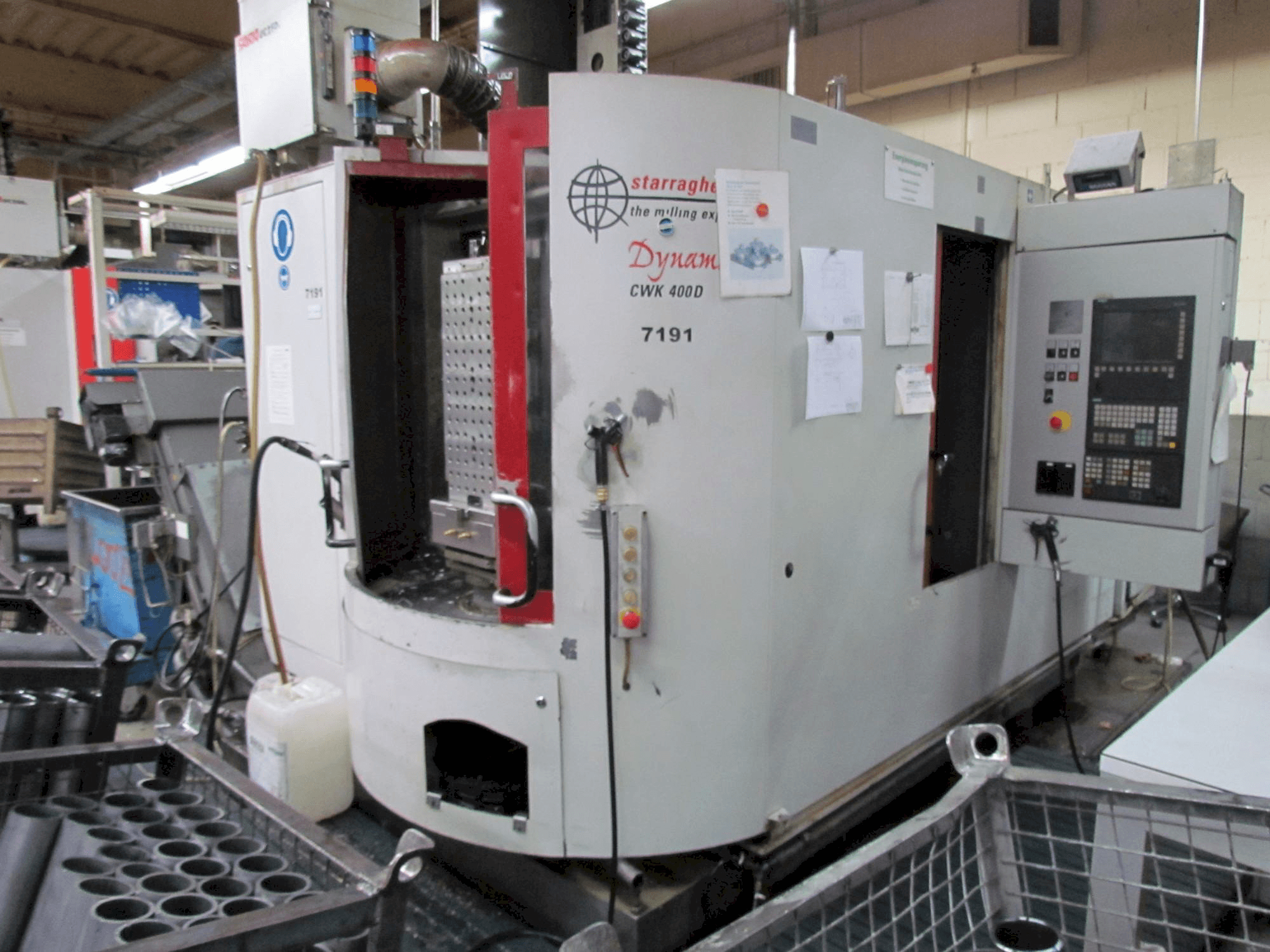 Вид станка Heckert CWK 400 D спереди