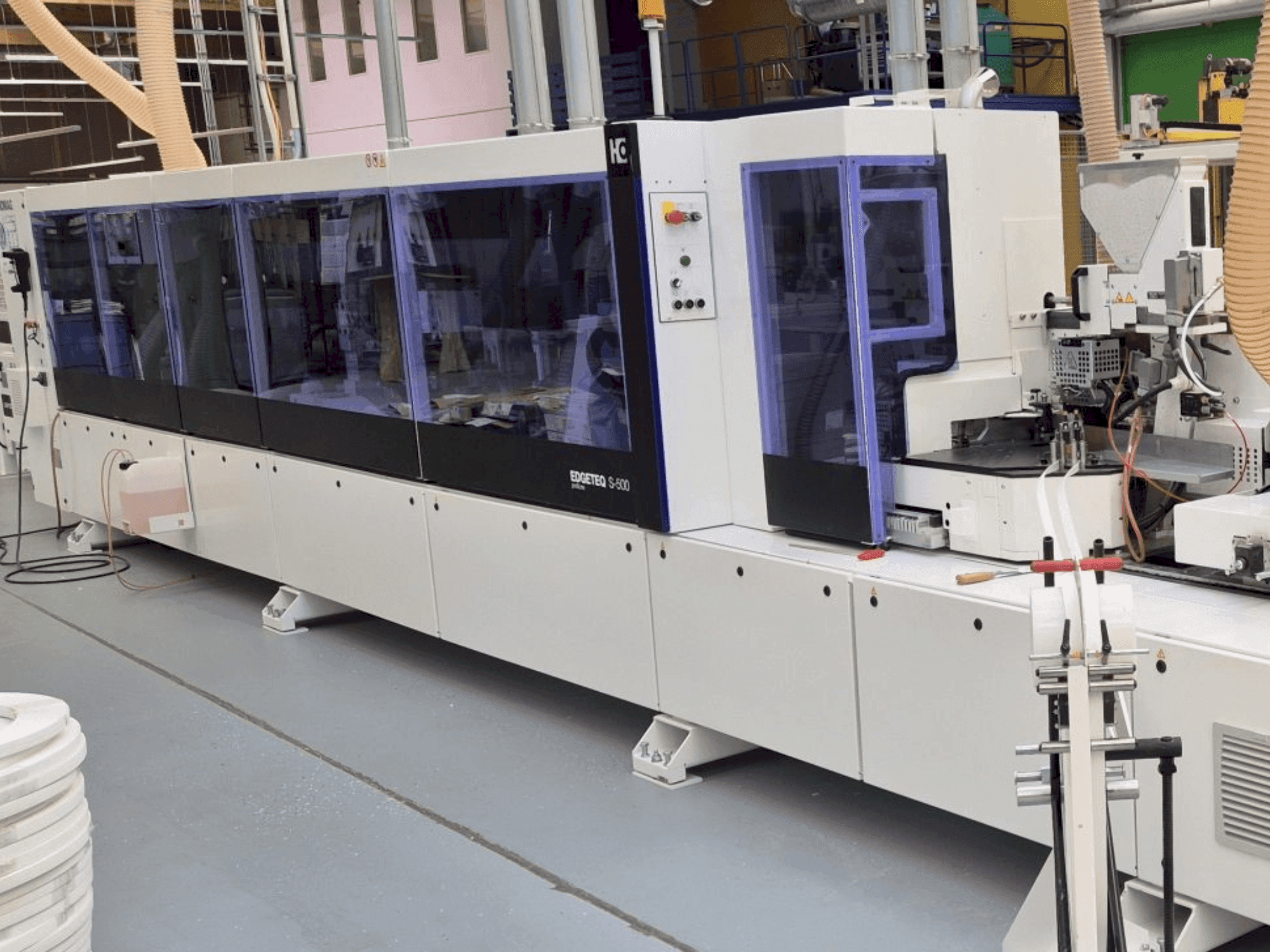 Вид станка HOMAG EDGETEC S-500 спереди