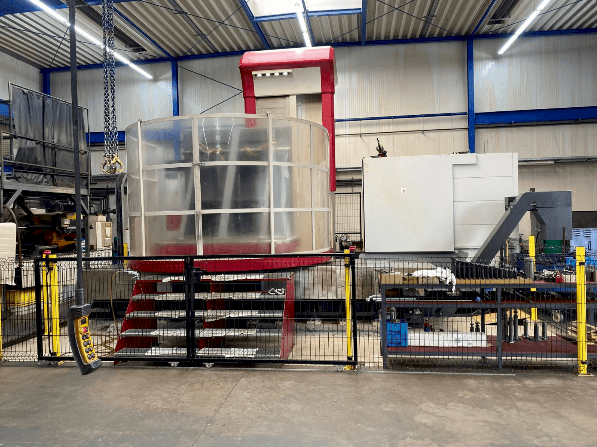 Вид станка FERMAT WFT 13 CNC спереди