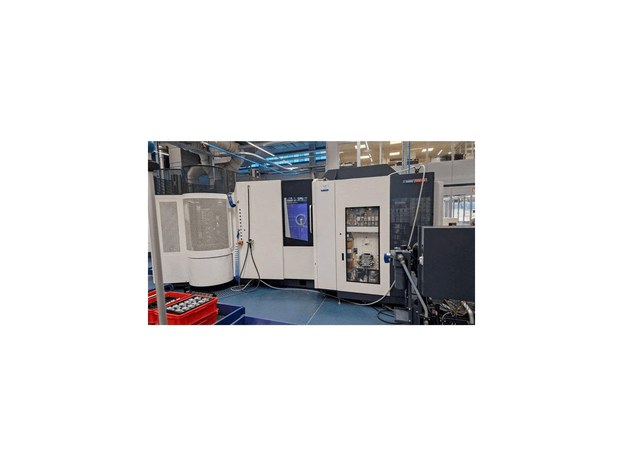 Вид станка DMG DECKEL MAHO DMC 60H Linear спереди