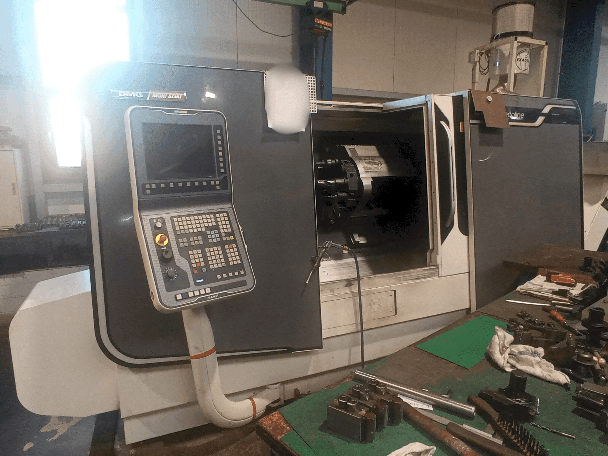 Вид станка DMG Mori Seiki CTX 510 ecoline спереди