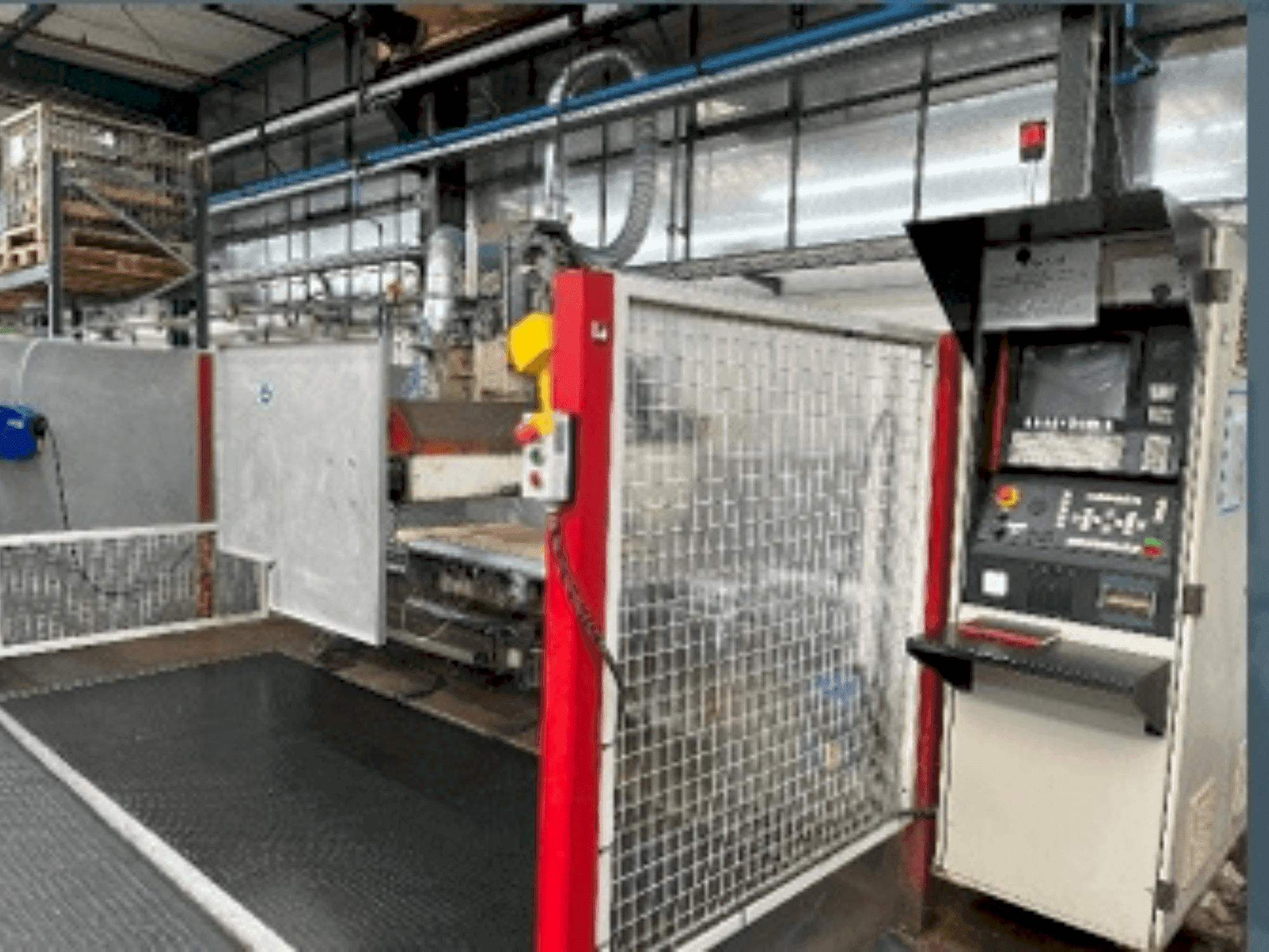 Вид станка IMA BIMA Quadroform C80/280 спереди