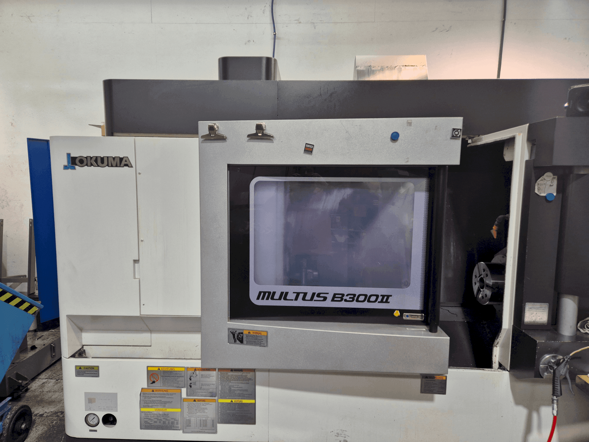 Вид станка Okuma Multus B300 II спереди