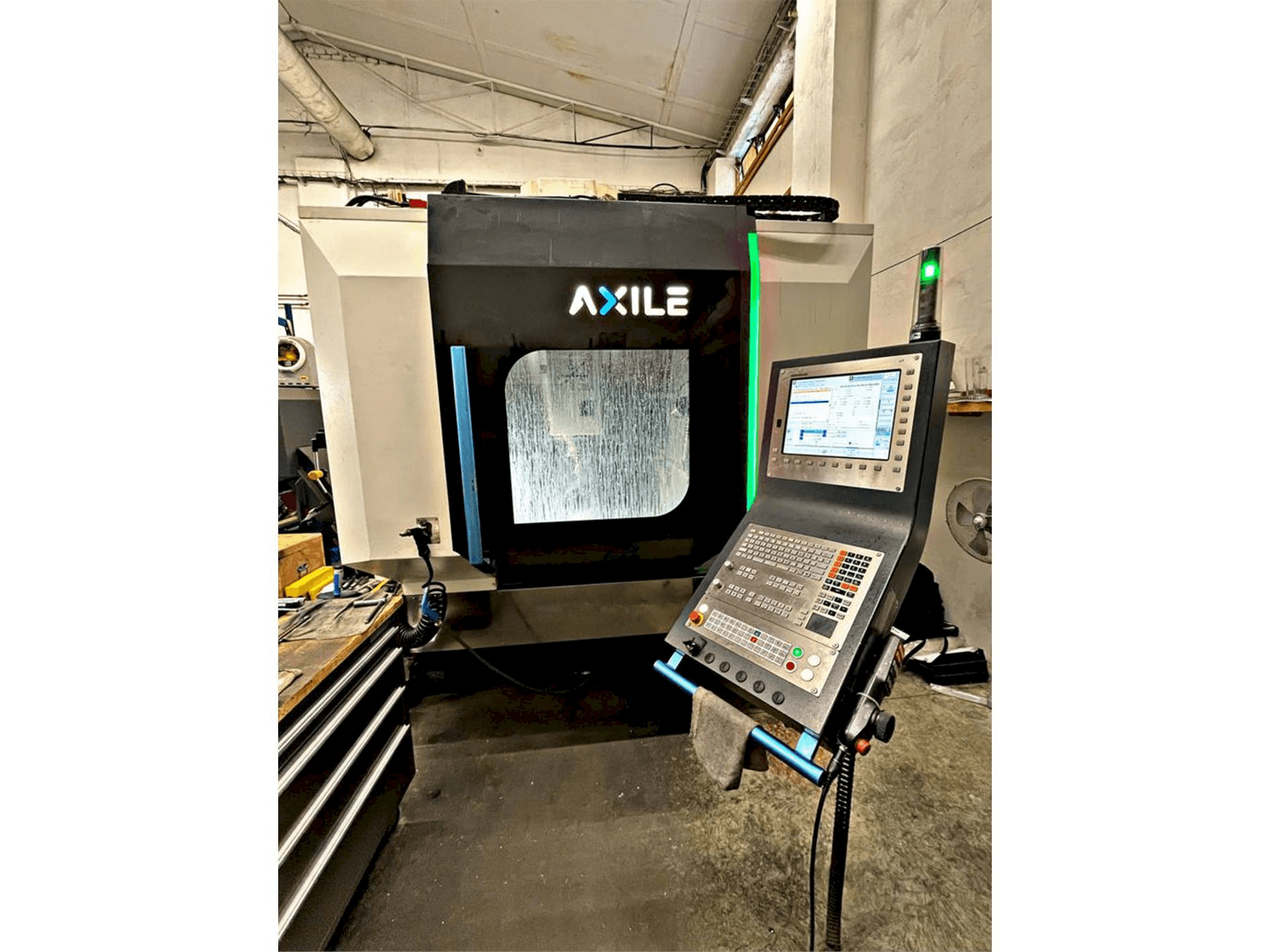 Вид станка AXILE G6 спереди