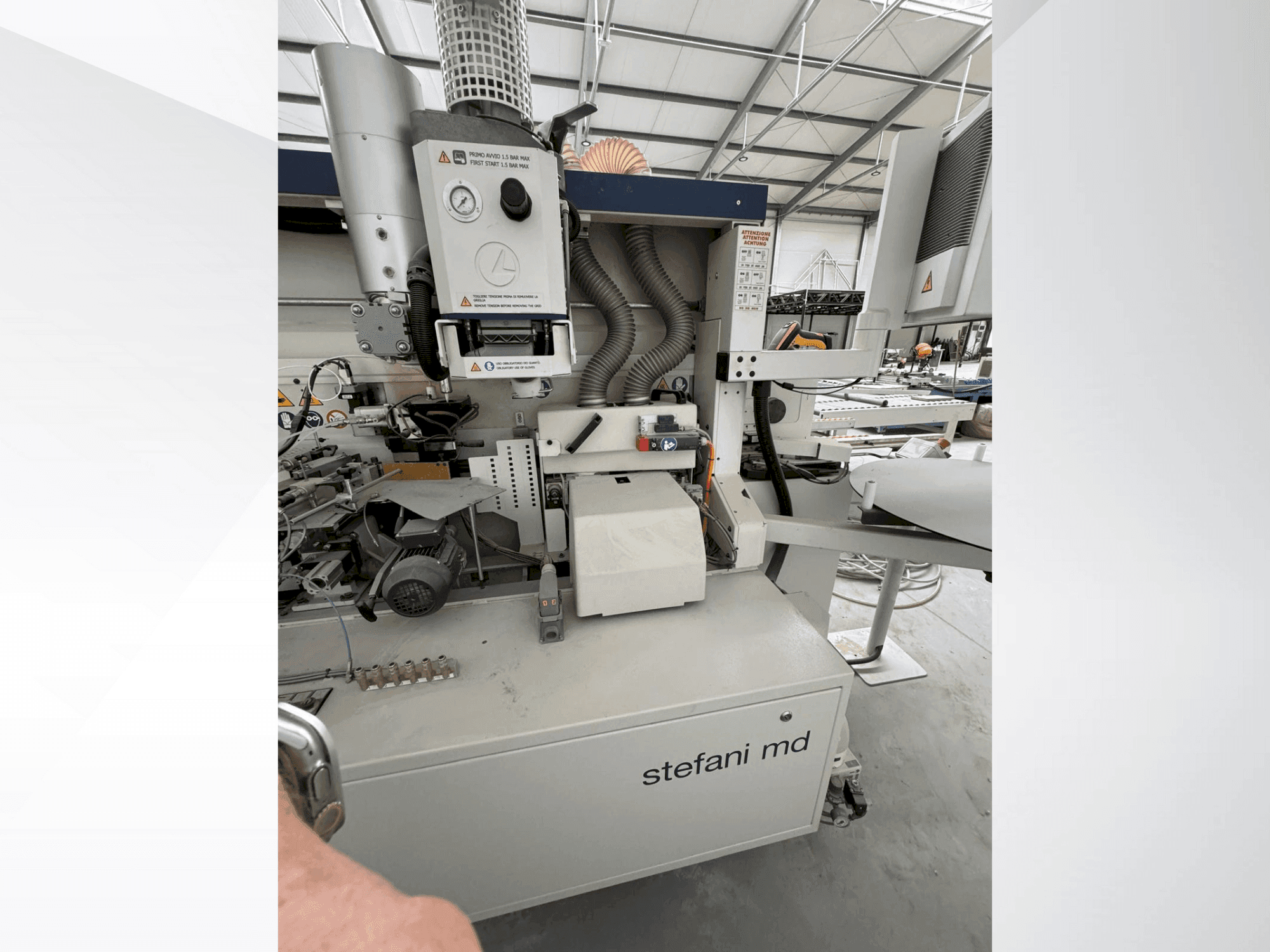 Вид станка SCM STEFANI MD спереди