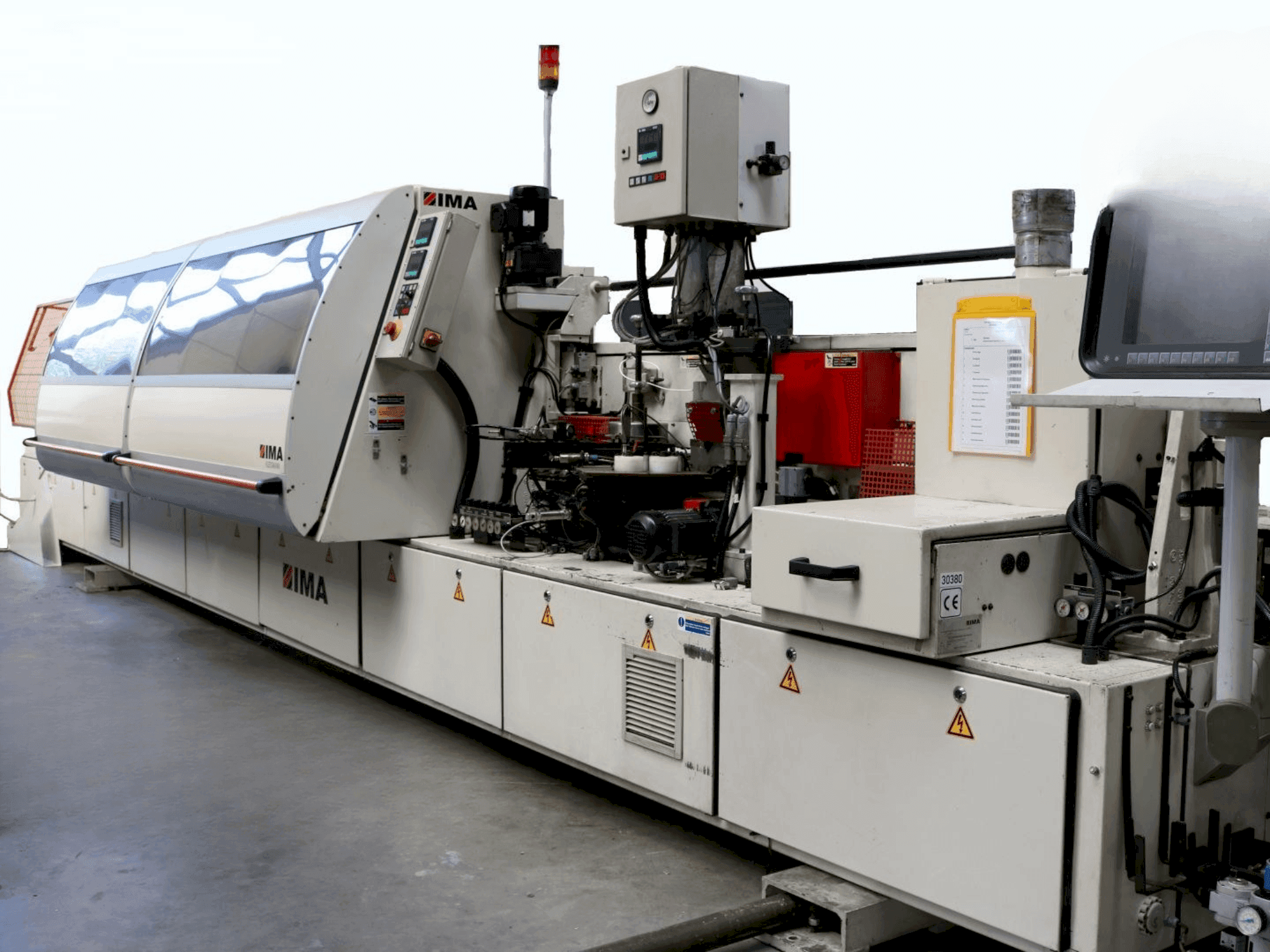 Вид станка IMA NOVIMAT/K/I/G80/821/R3 спереди