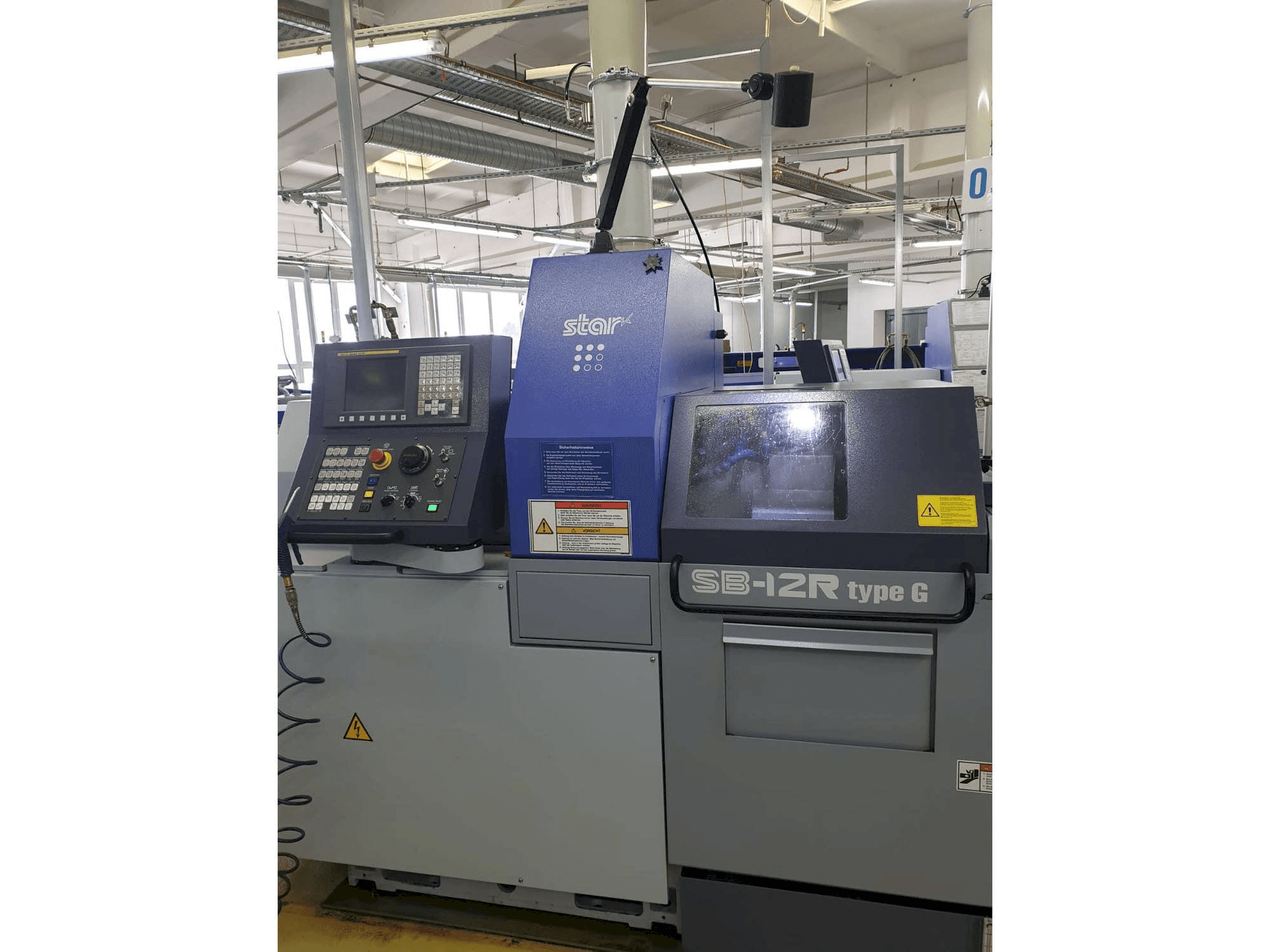 Вид станка Star SB12 RG спереди