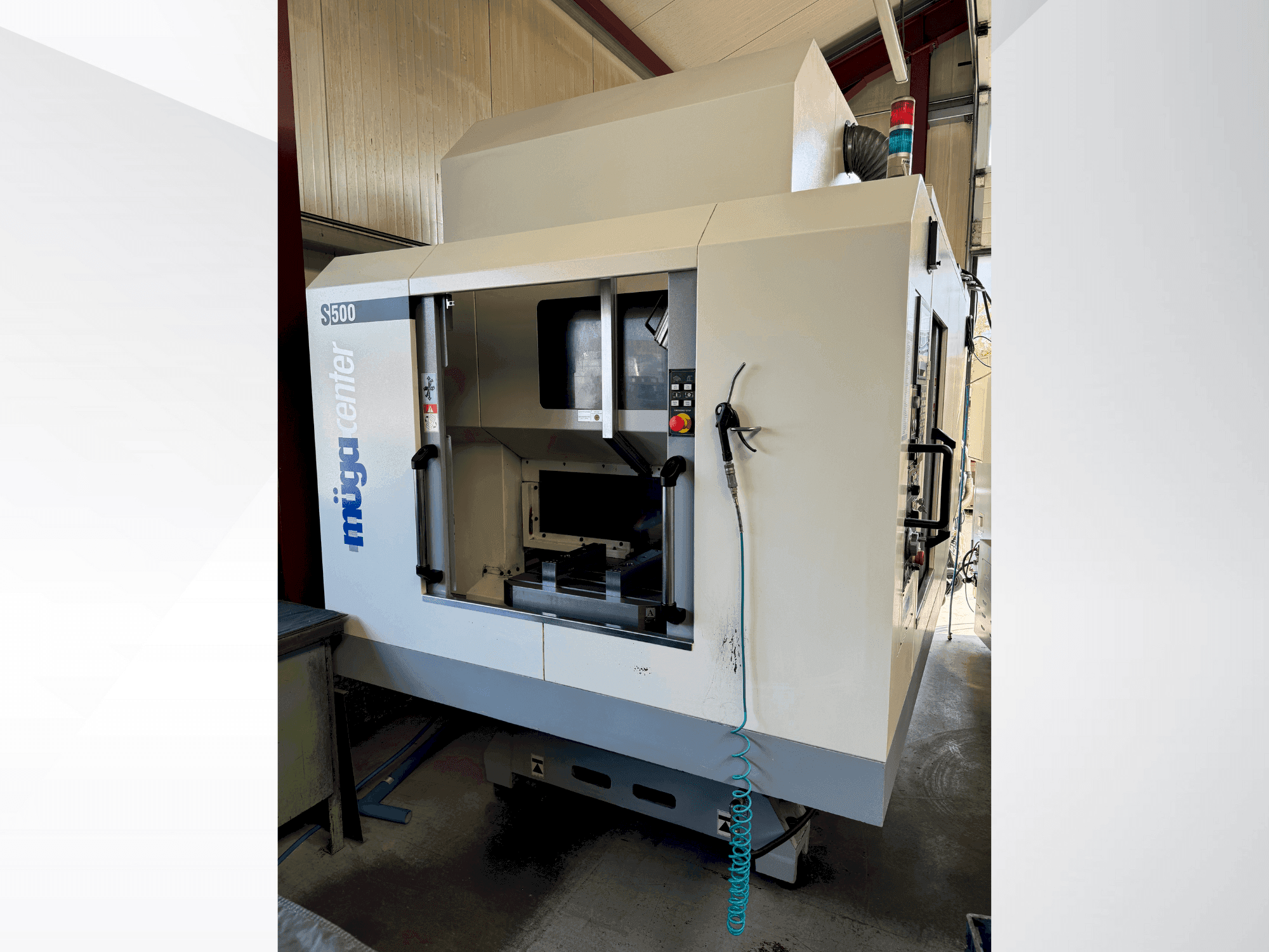 Вид станка Muga S500 спереди