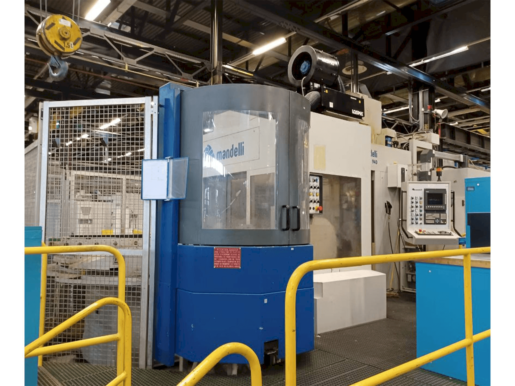 Вид станка Mandelli STORM 940 спереди