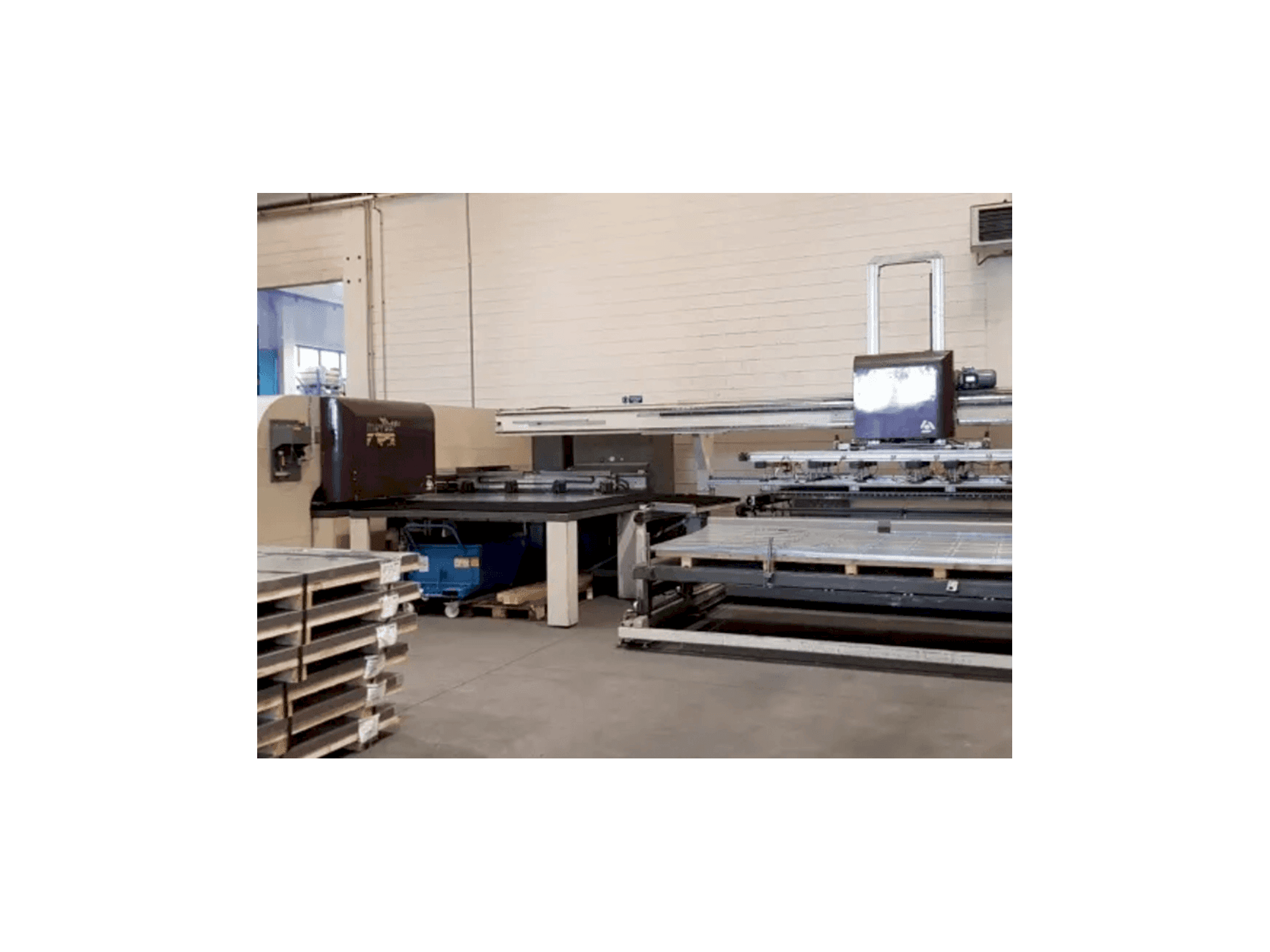 Вид станка DANOBAT P1631 спереди