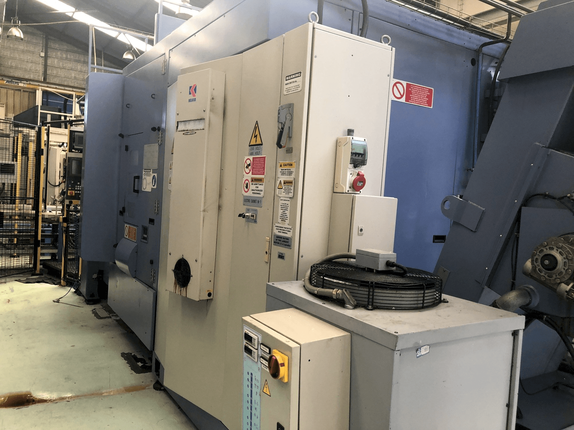 Вид станка MCM Clock спереди