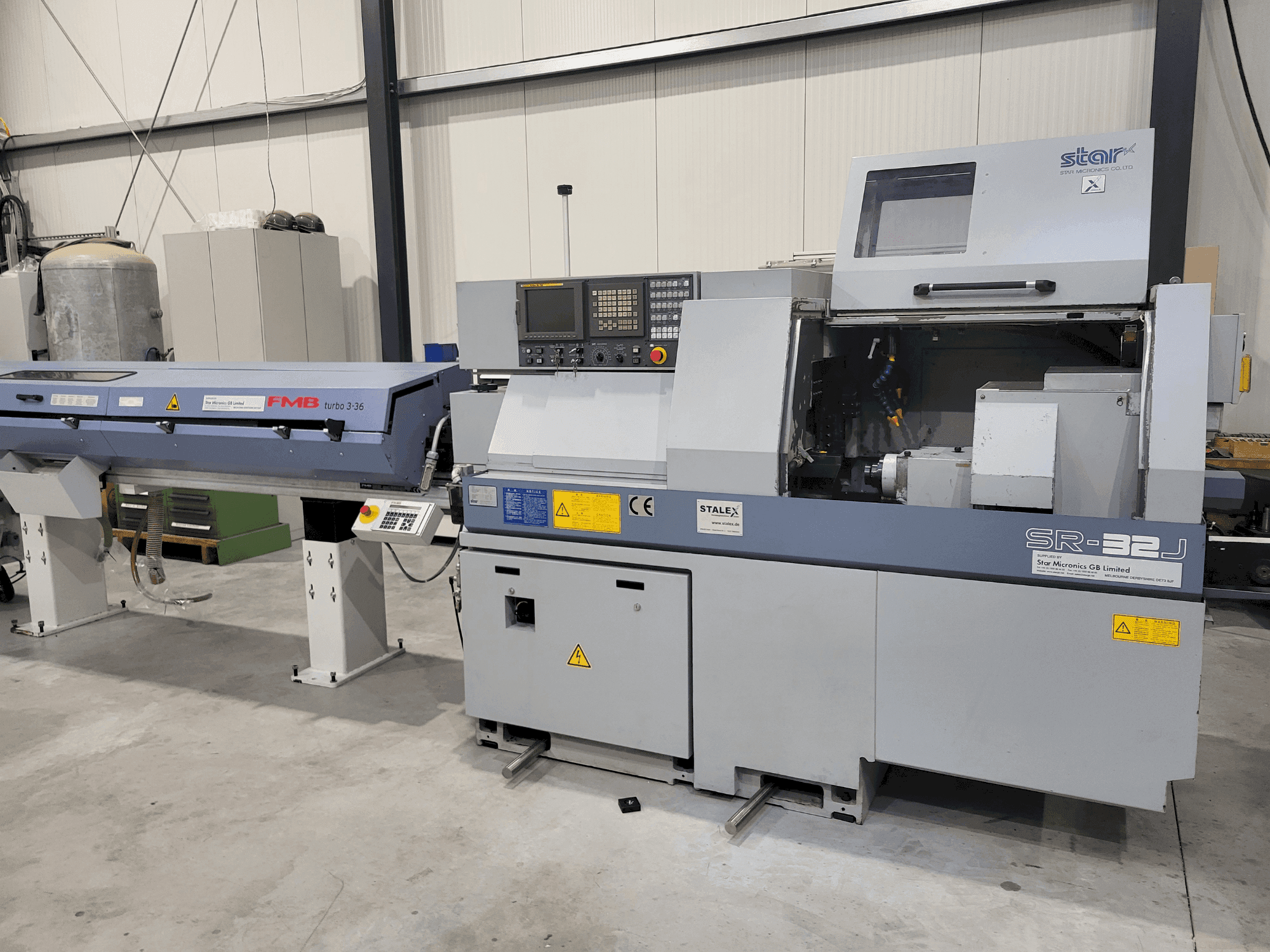 Вид станка Star SR-32J спереди