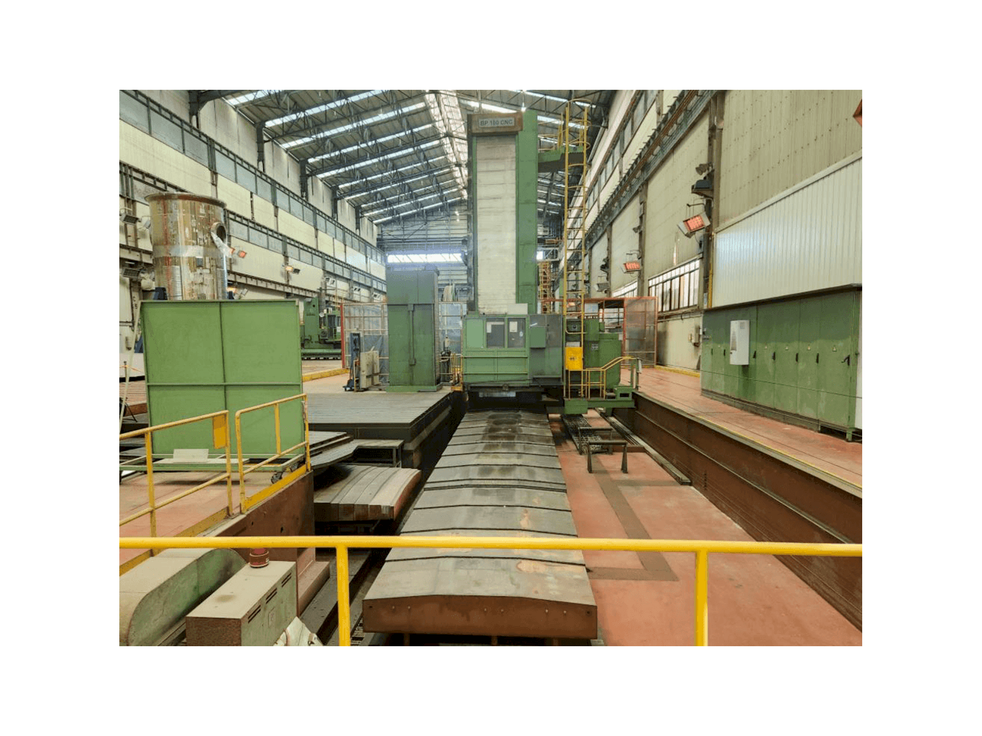 Вид станка WMW BP 160 CNC спереди