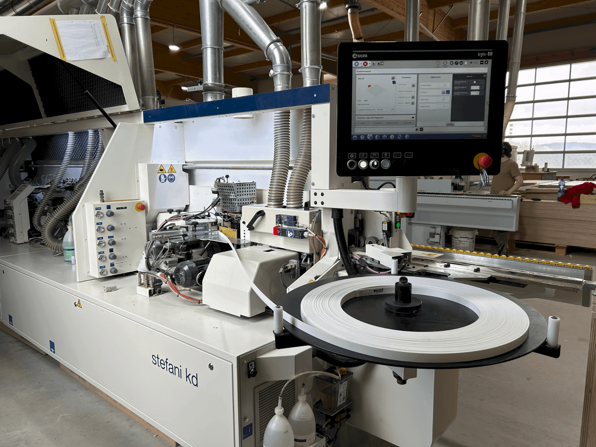 Вид станка SCM Stefani kd hp спереди