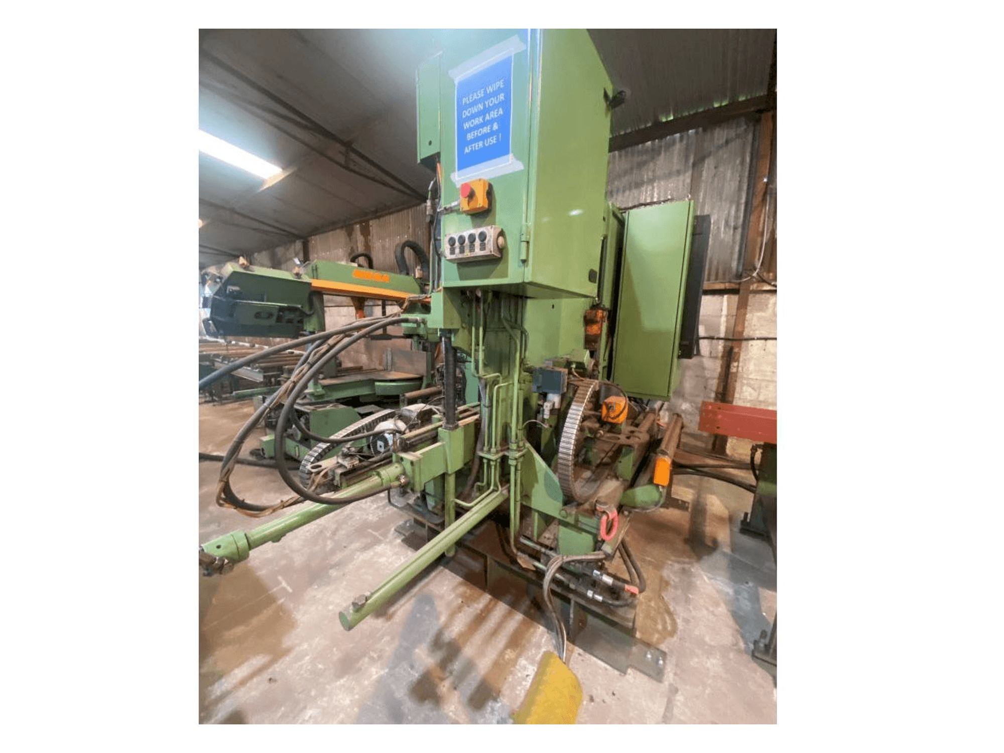 Вид станка Peddinghaus BDL760/3 with Meba 400DG-700 спереди