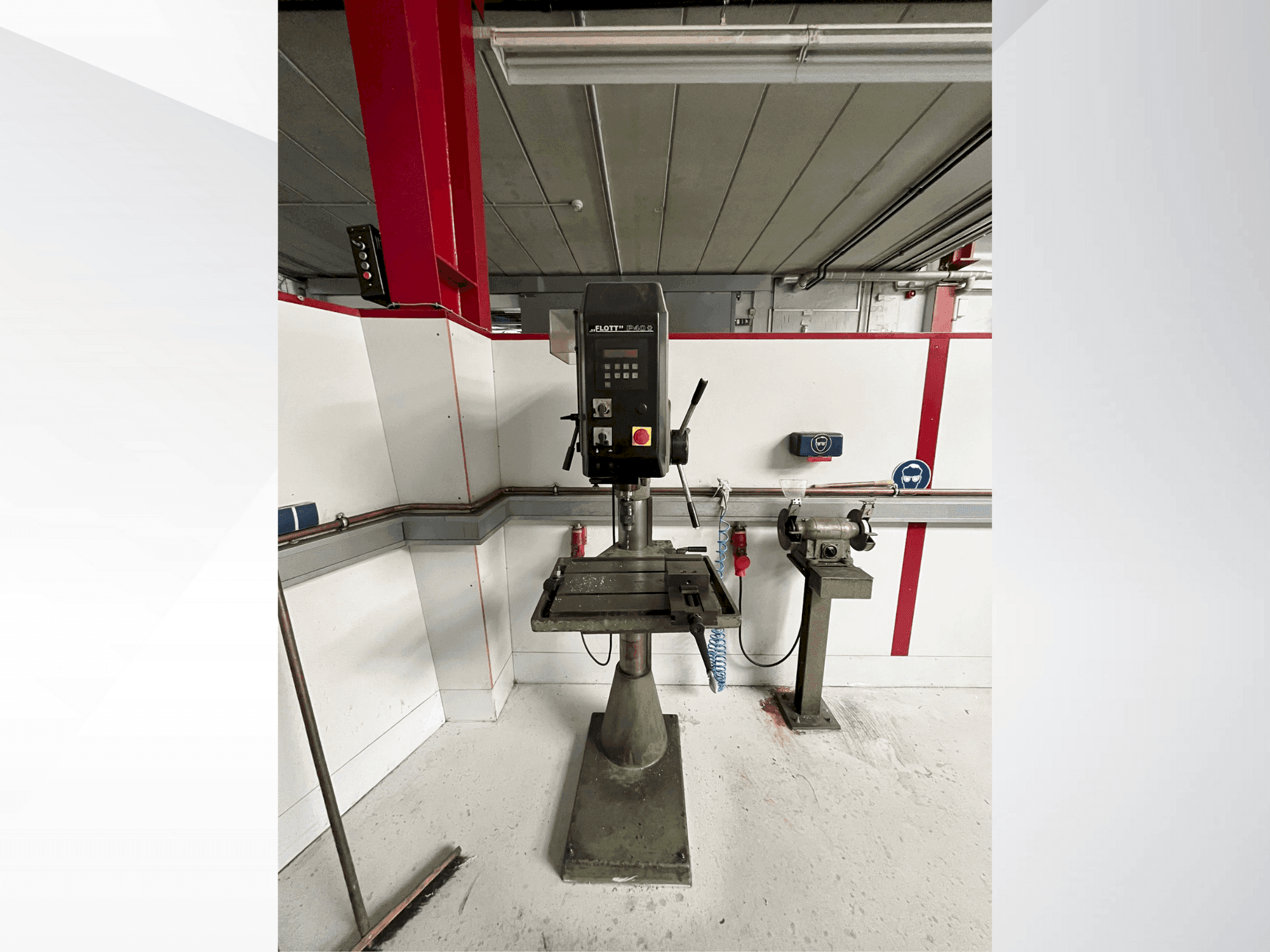 Вид станка Hahn+Kolb Flott P40 спереди