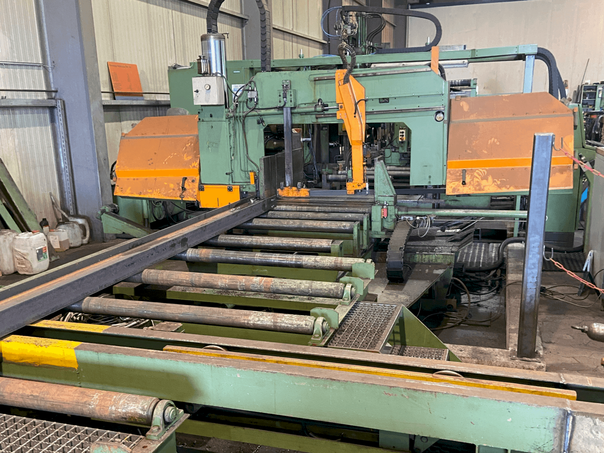 Вид станка MEBA 560 DG-1000 + PEDDINGHAUS TDK 1000 /9P спереди