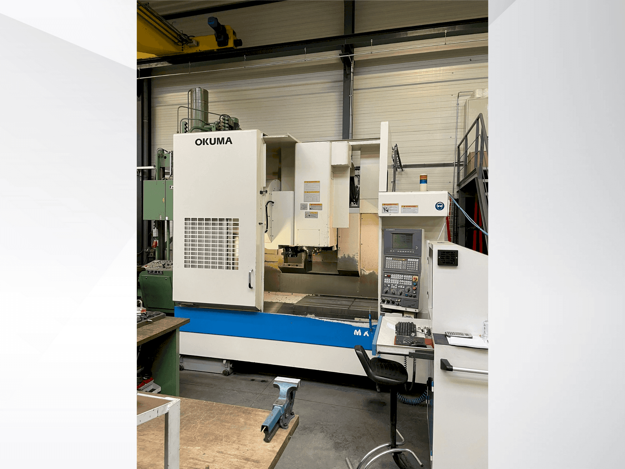 Вид станка Okuma MX-55VB спереди