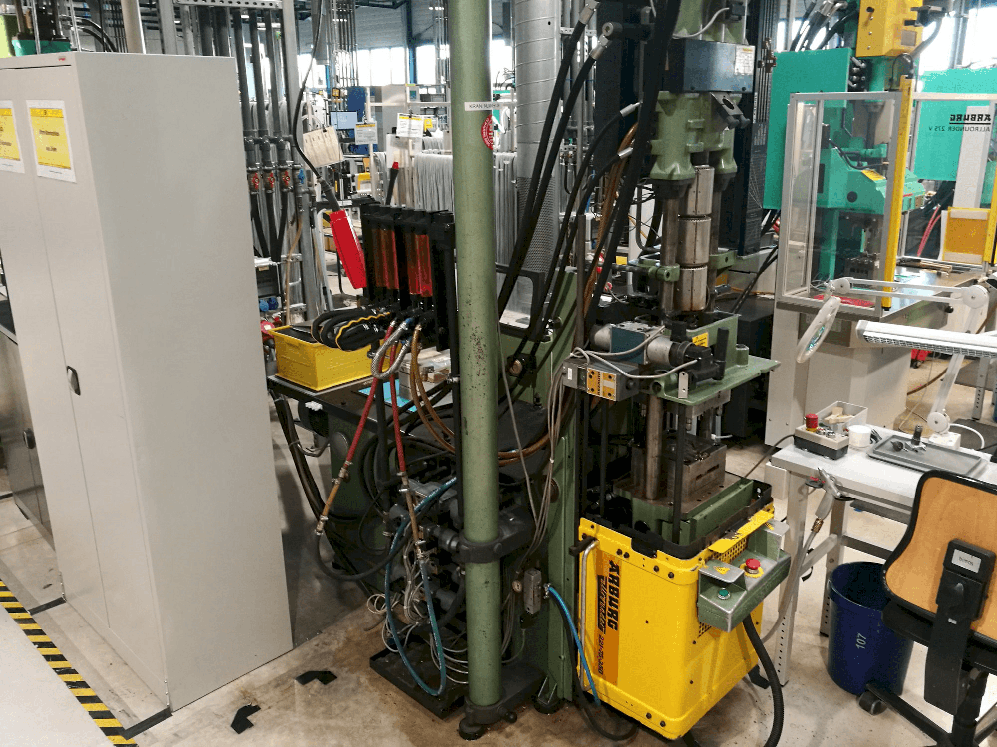 Detail of Arburg Allrounder 221-75-350 Machine