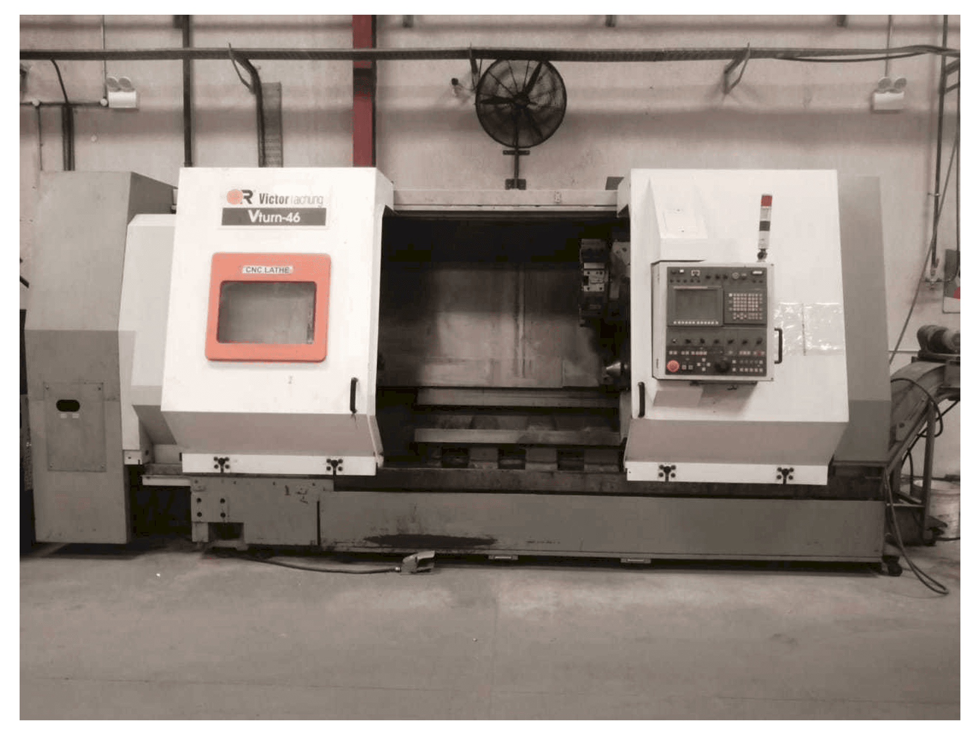 Вид станка Victor Vturn - 46 спереди