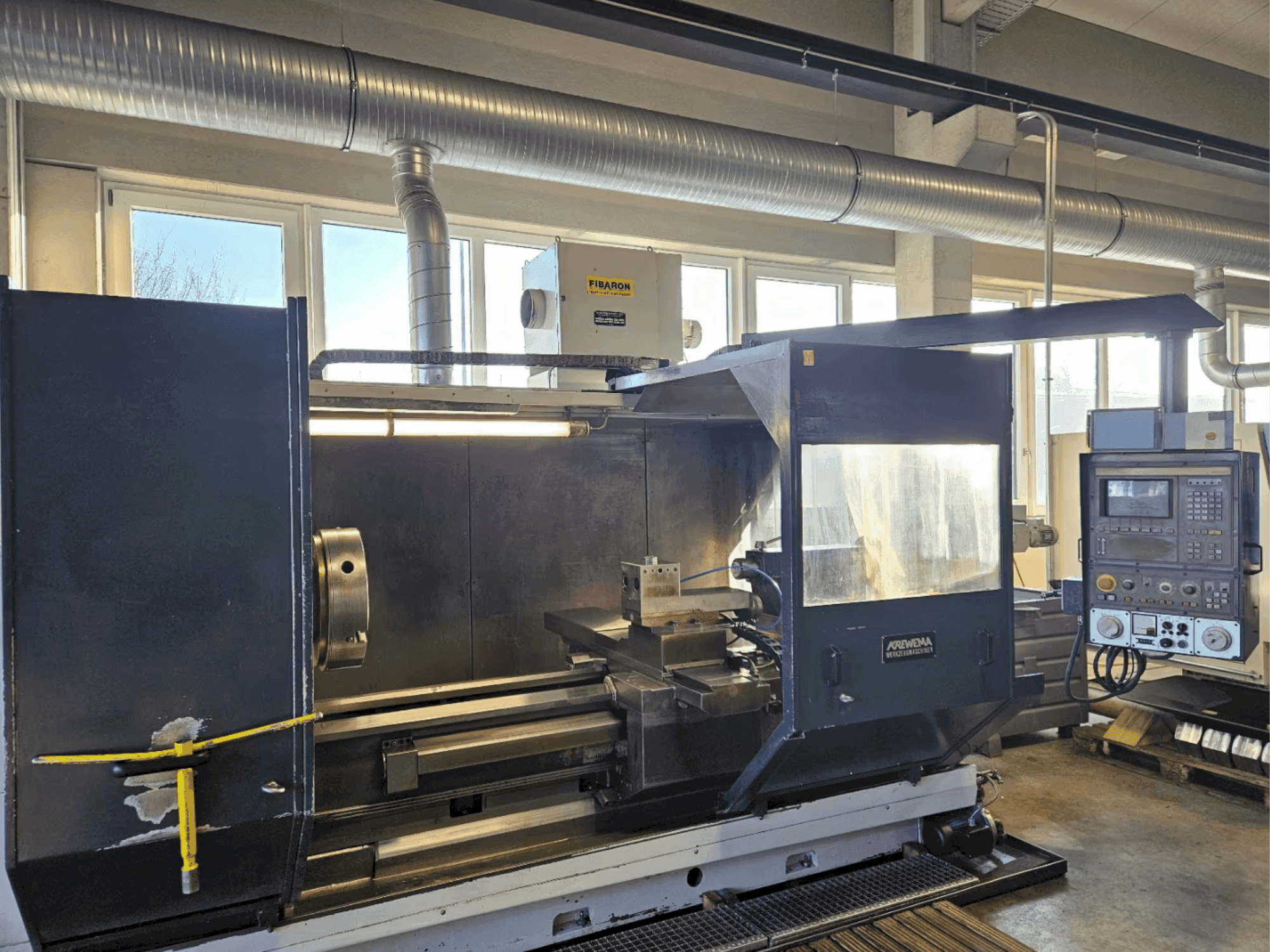 Вид станка KREWEMA HFDM 40 спереди