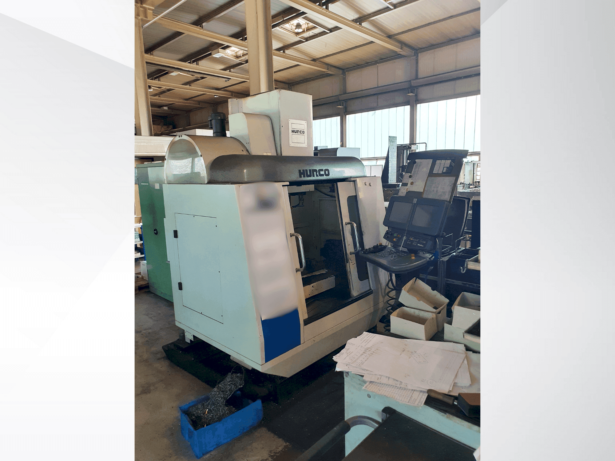 Вид станка Hurco VMX42T спереди