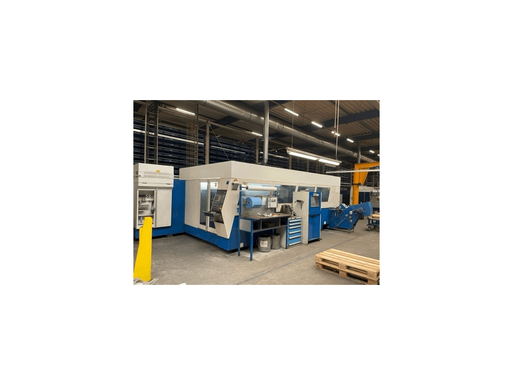 Вид станка Trumpf TruLaser 5040 classic спереди