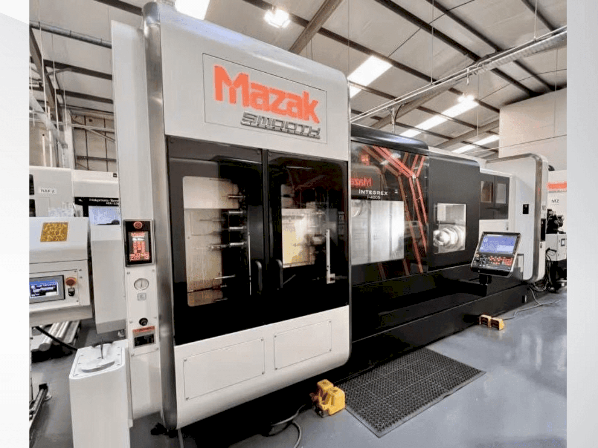 Вид станка Mazak INTEGREX i-400 S спереди