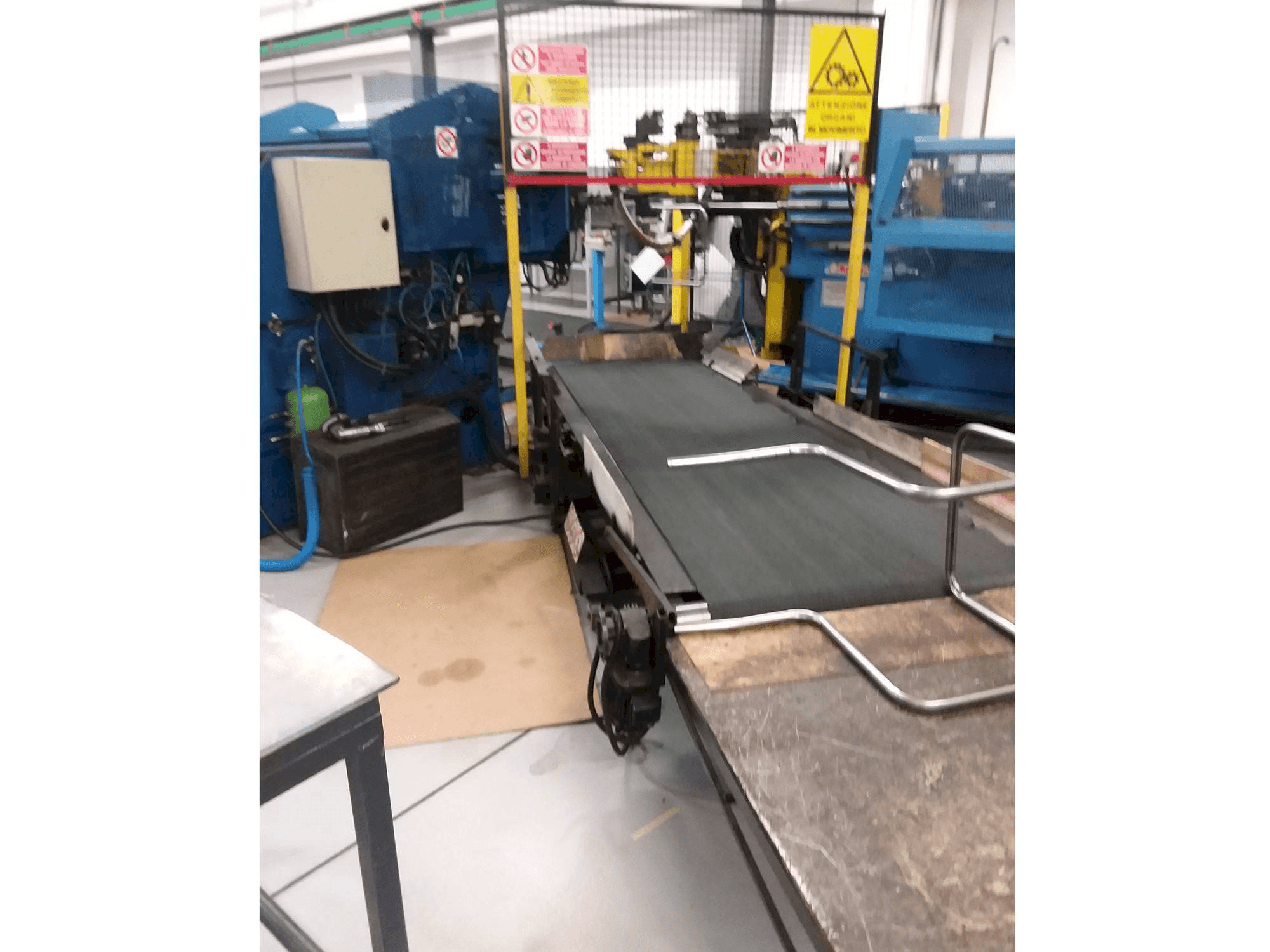 Front view of Crippa 532 machine