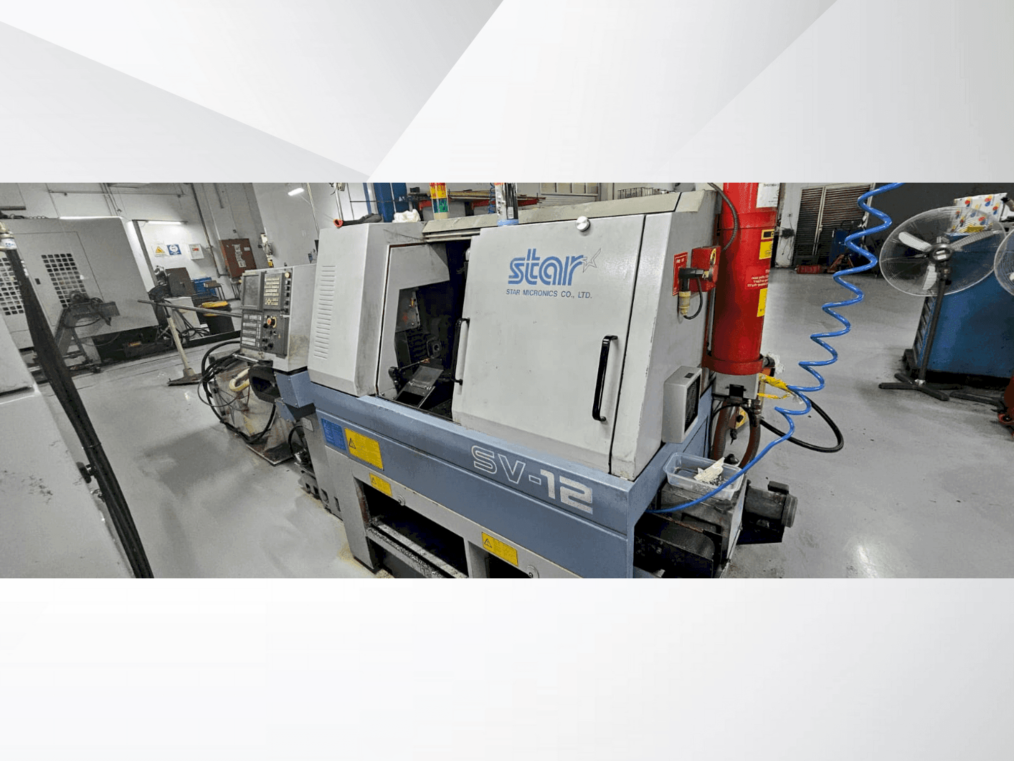 Вид станка Star SV-12 спереди