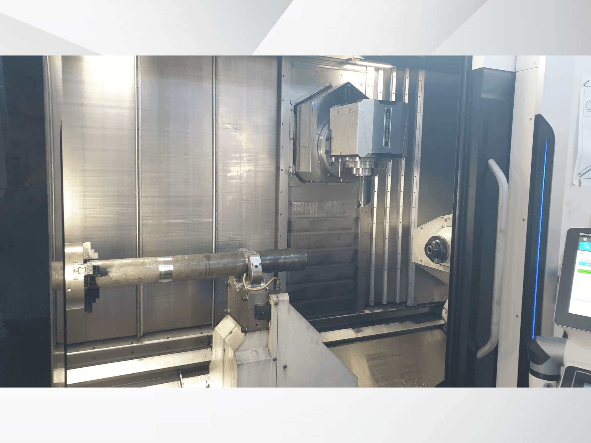 Вид станка DMG MORI NTX 2500/1500 спереди